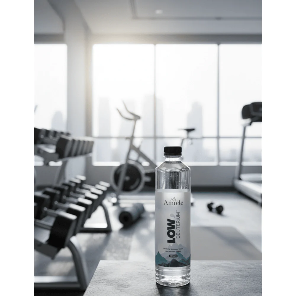 Amrete Low Deuterium Water 500ml PET Bottle - 125 ppm - Image 4