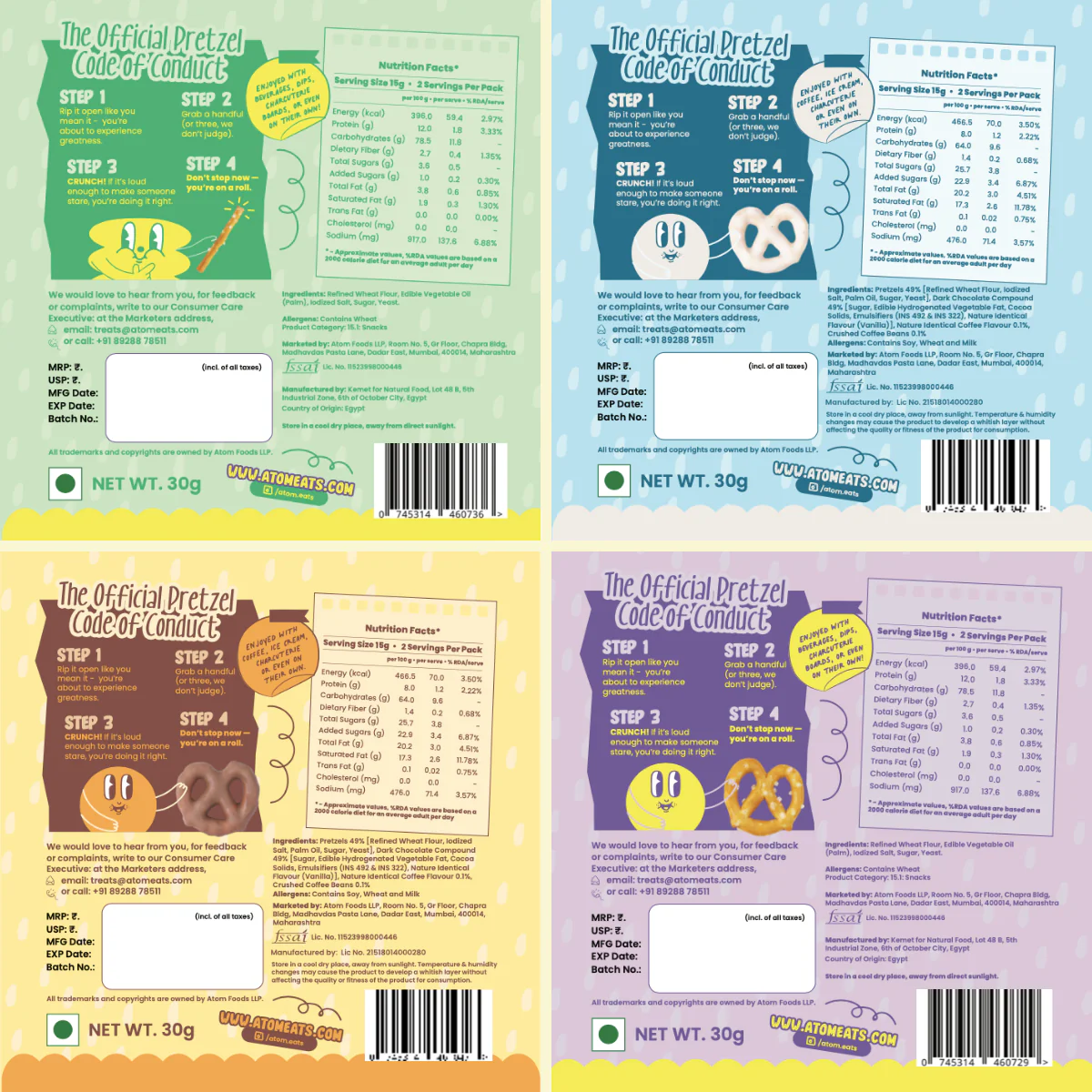 Classic Variety Pack (Pack of 5 - 30g) - Image 8