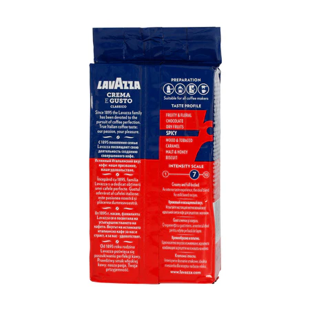 Crema E Gusto | Belnd of Arabica & Robusta | Ground Coffee Powder | 250g - Image 2