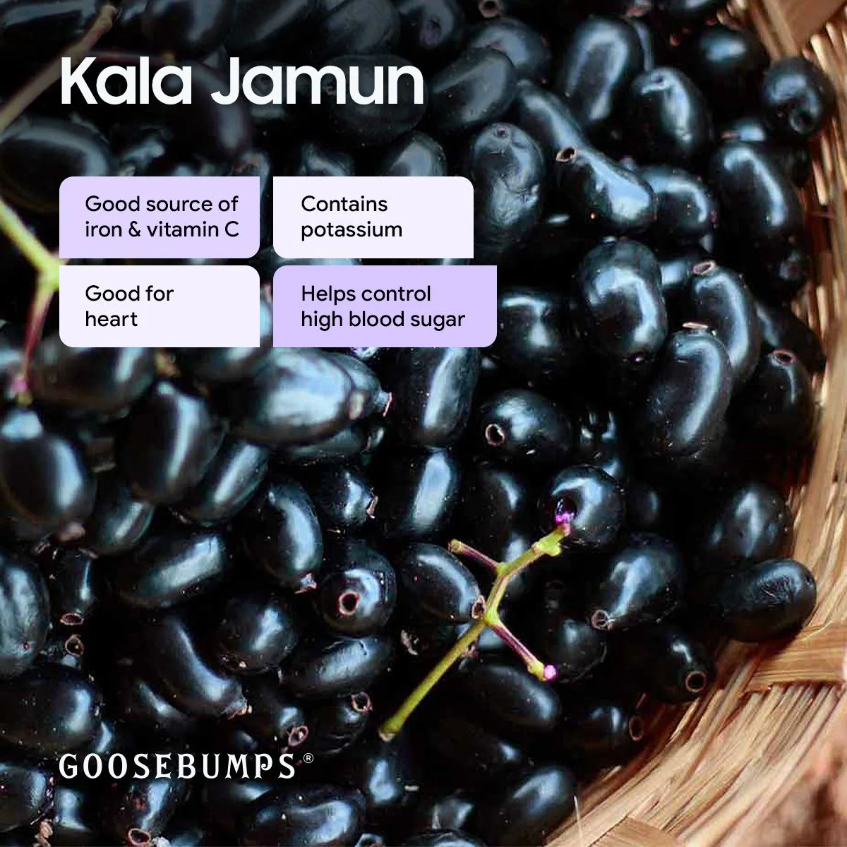 Goosebumps Masala Kala Jamun | Indian BlackBerry | Dehydrated Fruit | Dried Jamun Strips | Chatpata Dried Fruits Healthy Snack for Kids and Adults | 150 GMS - Image 4