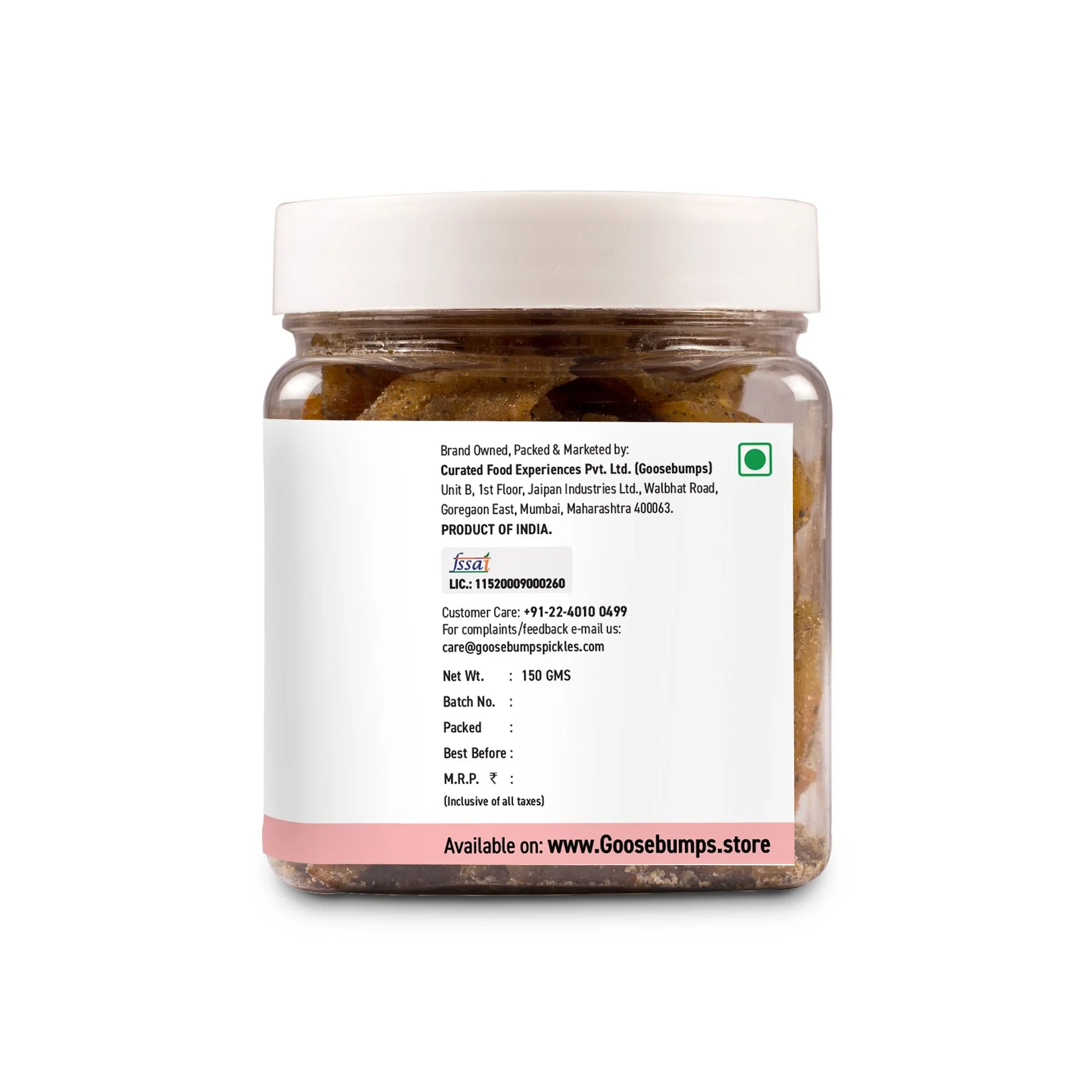 Goosebumps Masala Pineapple | Dried Pineapple Slices | Dehydrated Fruit | Chatpata Pepper Pineapple Healthy Snack for kids and adults | 150 gms - Image 3