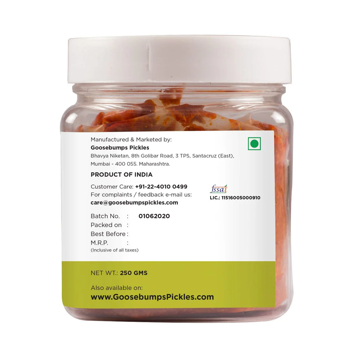 Goosebumps Mixed Pickle | Mango, Lemon, Green Chilli, Carrots, Gramar, Karvanda ka Mix Aachar | Traditional Homemade Pickle | Mustard Oil Based Pickle | Preservative Free Pickle 250g - Image 3