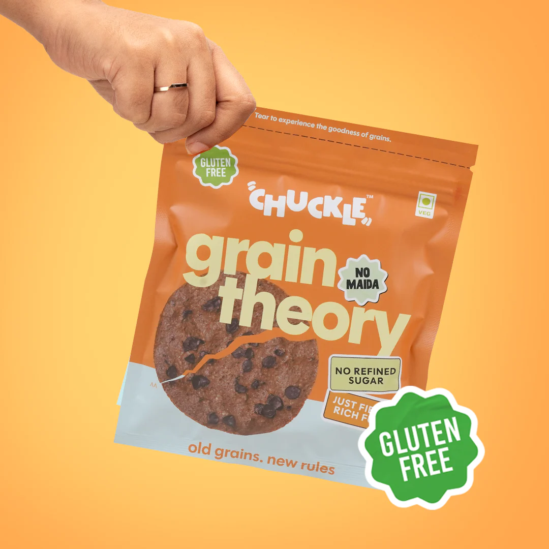 Grain Theory Cookie,50g (Choco-Chip, Gluten-free, No Palm Oil) - Image 3