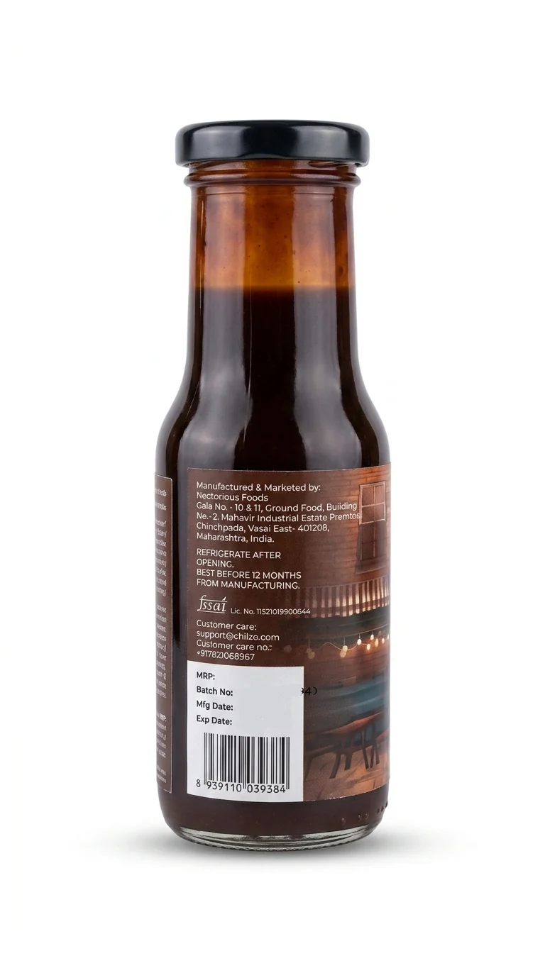 Hickory Barbecue Sauce,200g (Classic Smoky BBQ Sauce, No Added Colors or Flavours, Natural Hickory Smoke) - Image 3