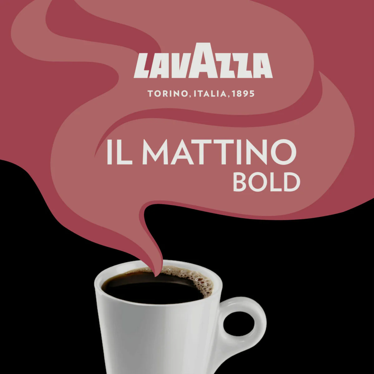 Il Mattino Bold |Pure Ground Coffee | Blend of Arabica & Robusta| Medium Roast | Notes of Wood, Cocoa & Spices | Intensity 5 | 200g Tin - Image 3