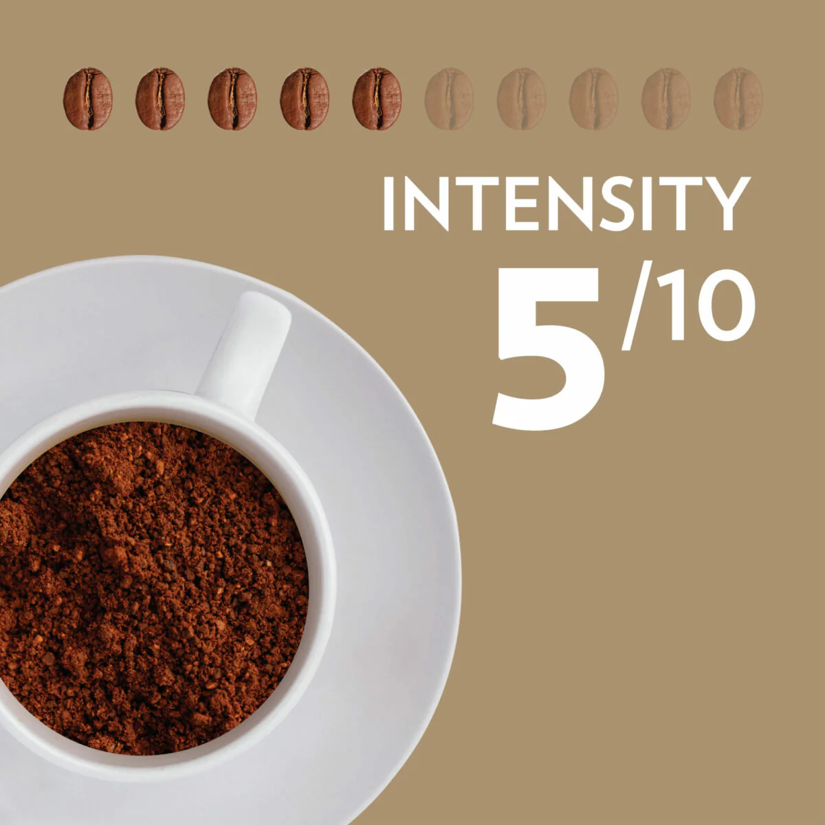Il Mattino Classic |Pure Ground Coffee | Premium Arabica | Medium Roast | Notes of Cereals & Cocolates| Intensity 5 | 200g Tin - Image 4