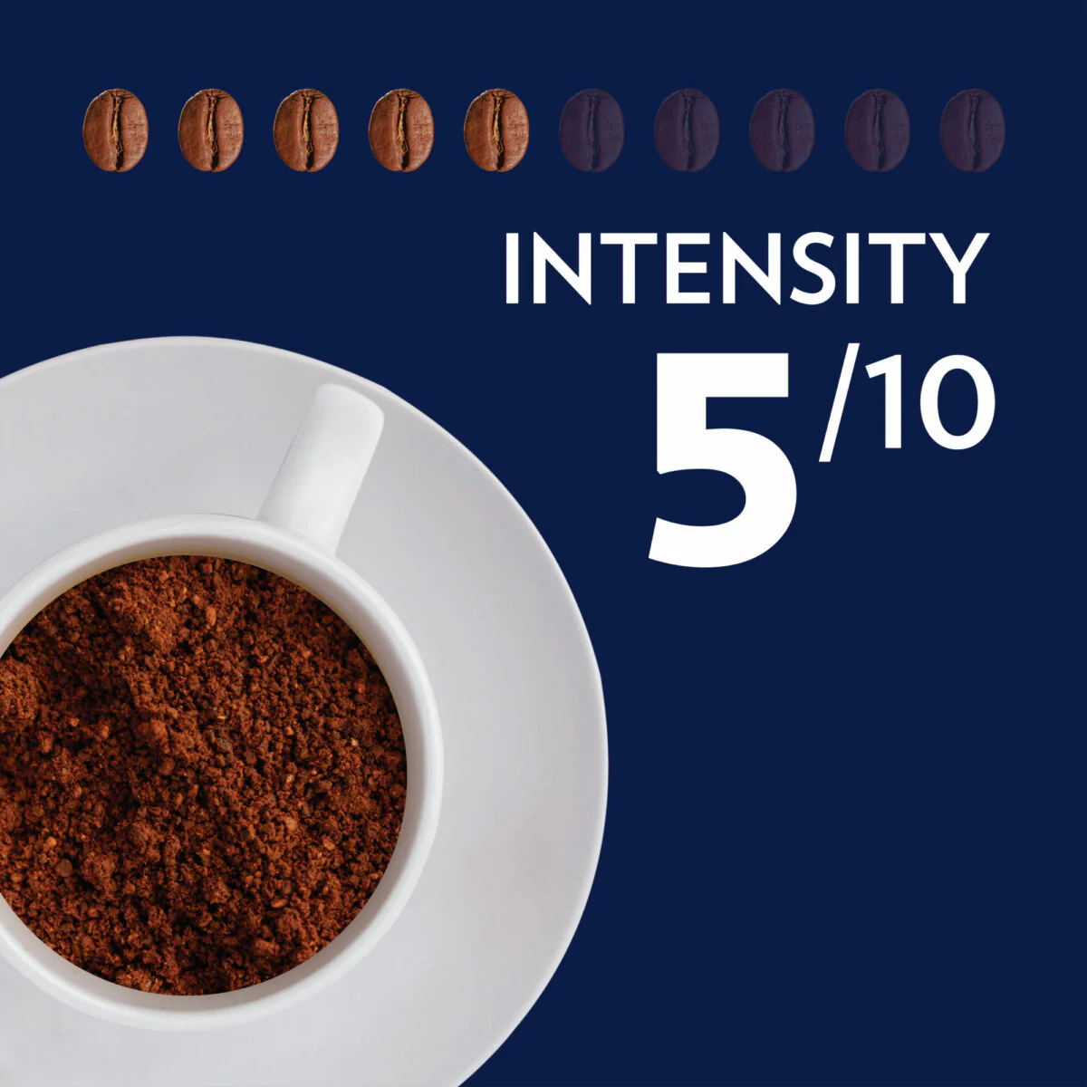 Il Mattino Supreme |Pure Ground Coffee | Premium Arabica | Medium Roast | Notes of Nuts & Dried Fruits | Intensity 5 | 200g Tin - Image 4