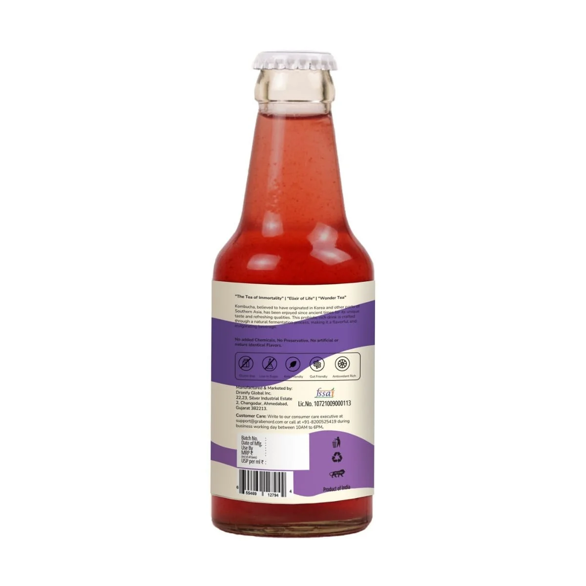 Kombucha Blueberry Lavender, 200ml - Image 3