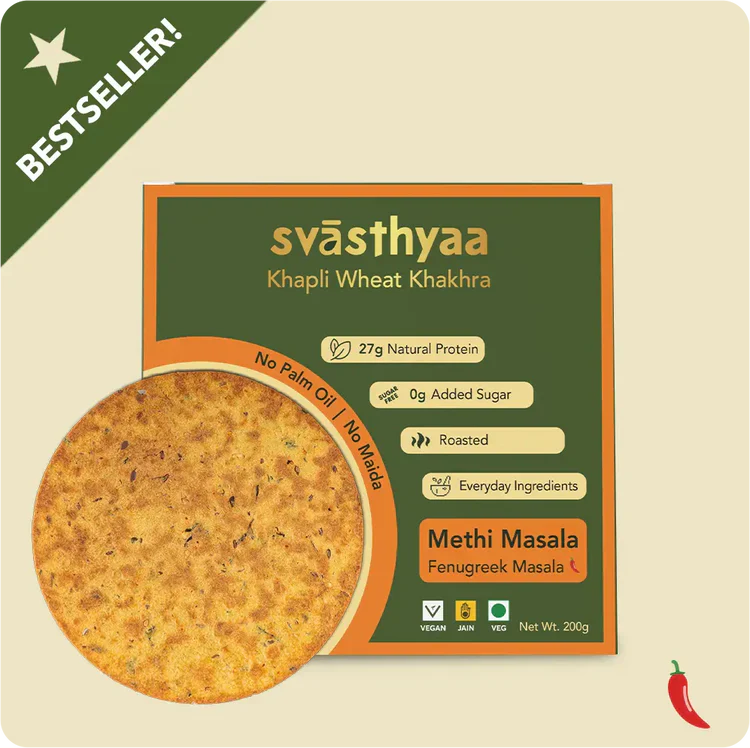 Methi Masala I Khapli Wheat Khakhra, 200g