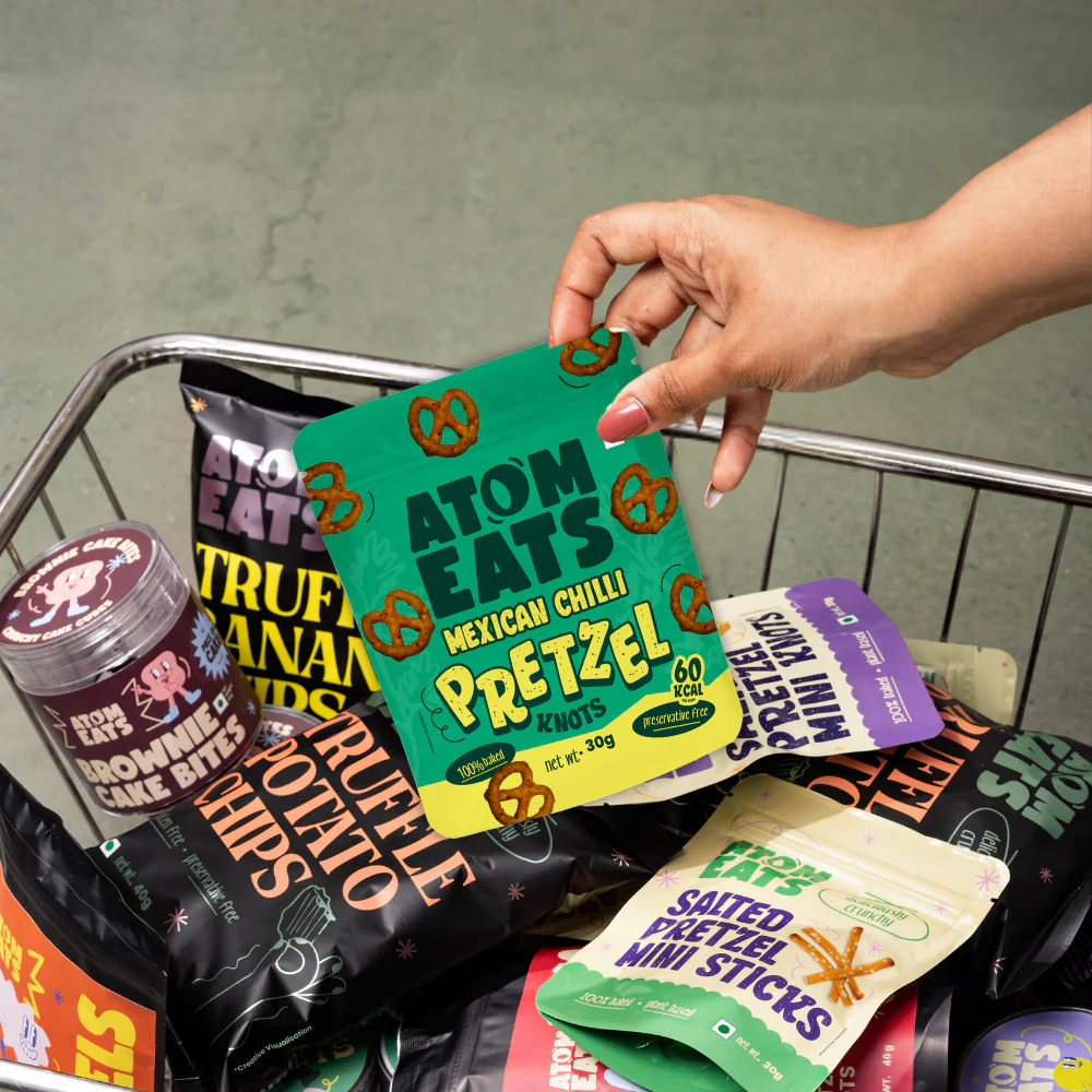 Mexican Chilli Pretzels, 30g (Baked Crunchy Snack, Spicy & Tangy Mexican Style Flavor, On-the-Go Snack) - Image 7