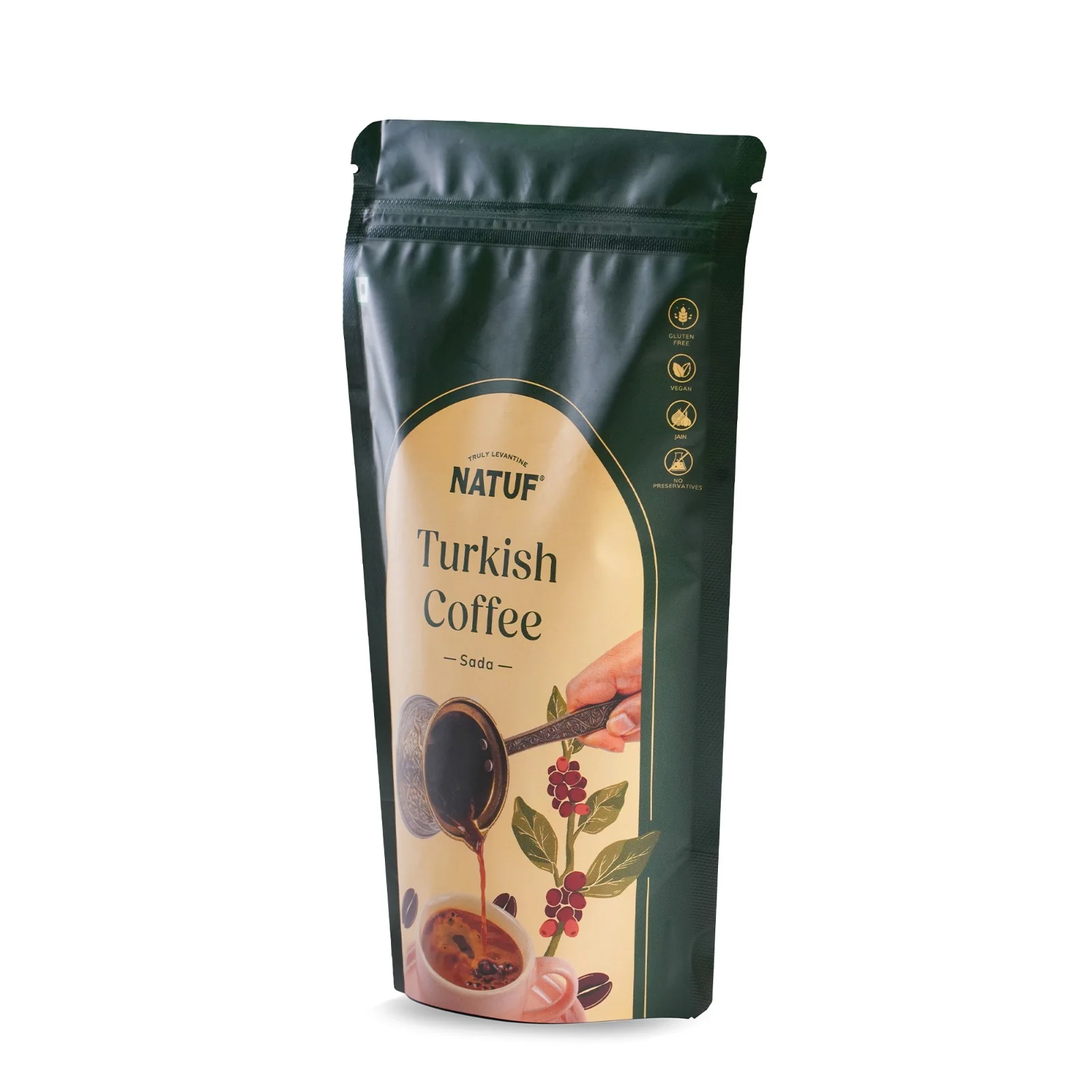 Natuf Turkish Sada Coffee, 150g - Image 3