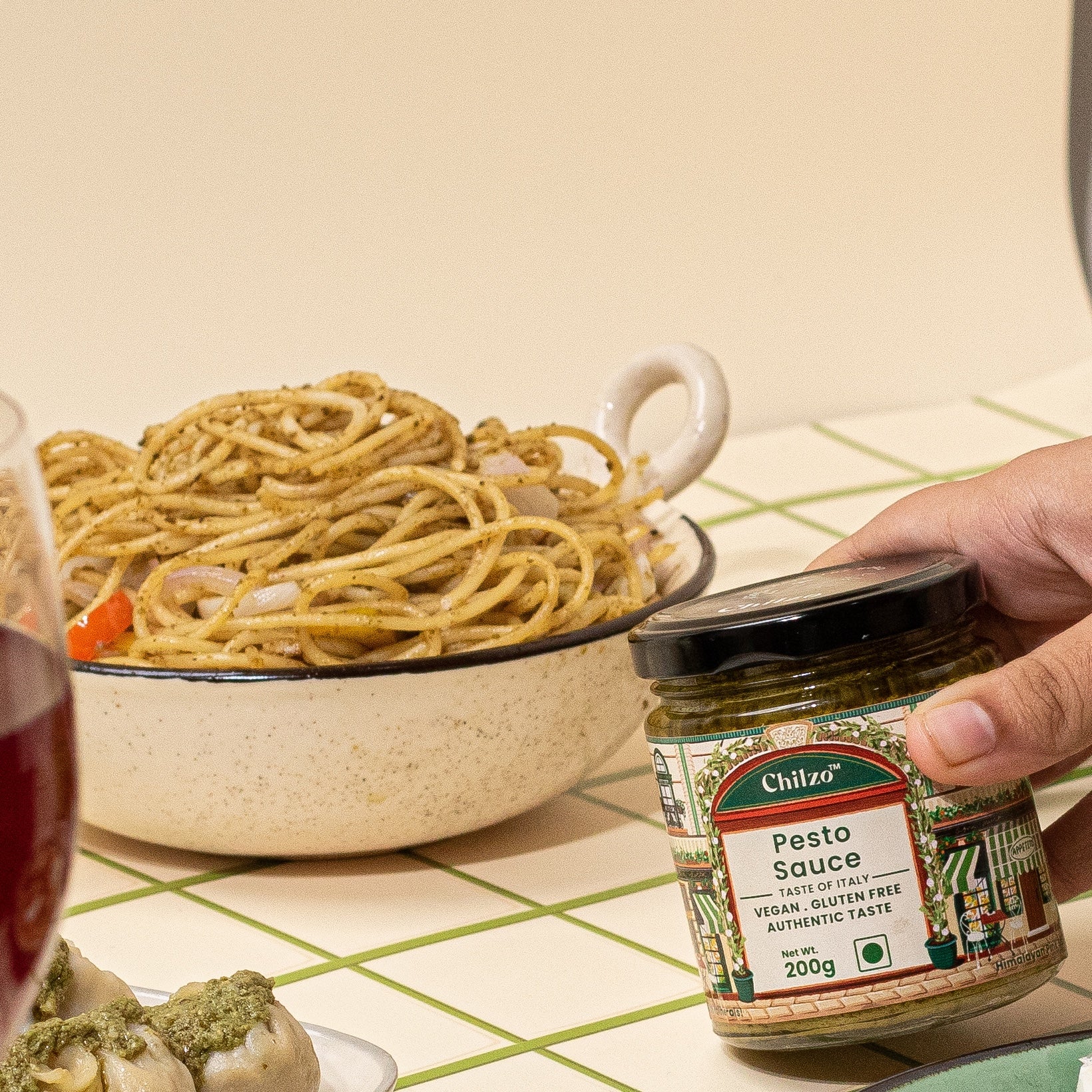 Pesto Sauce,200g (With Parmesan Cheese and Olive Oil, No Added Sugar) - Image 7