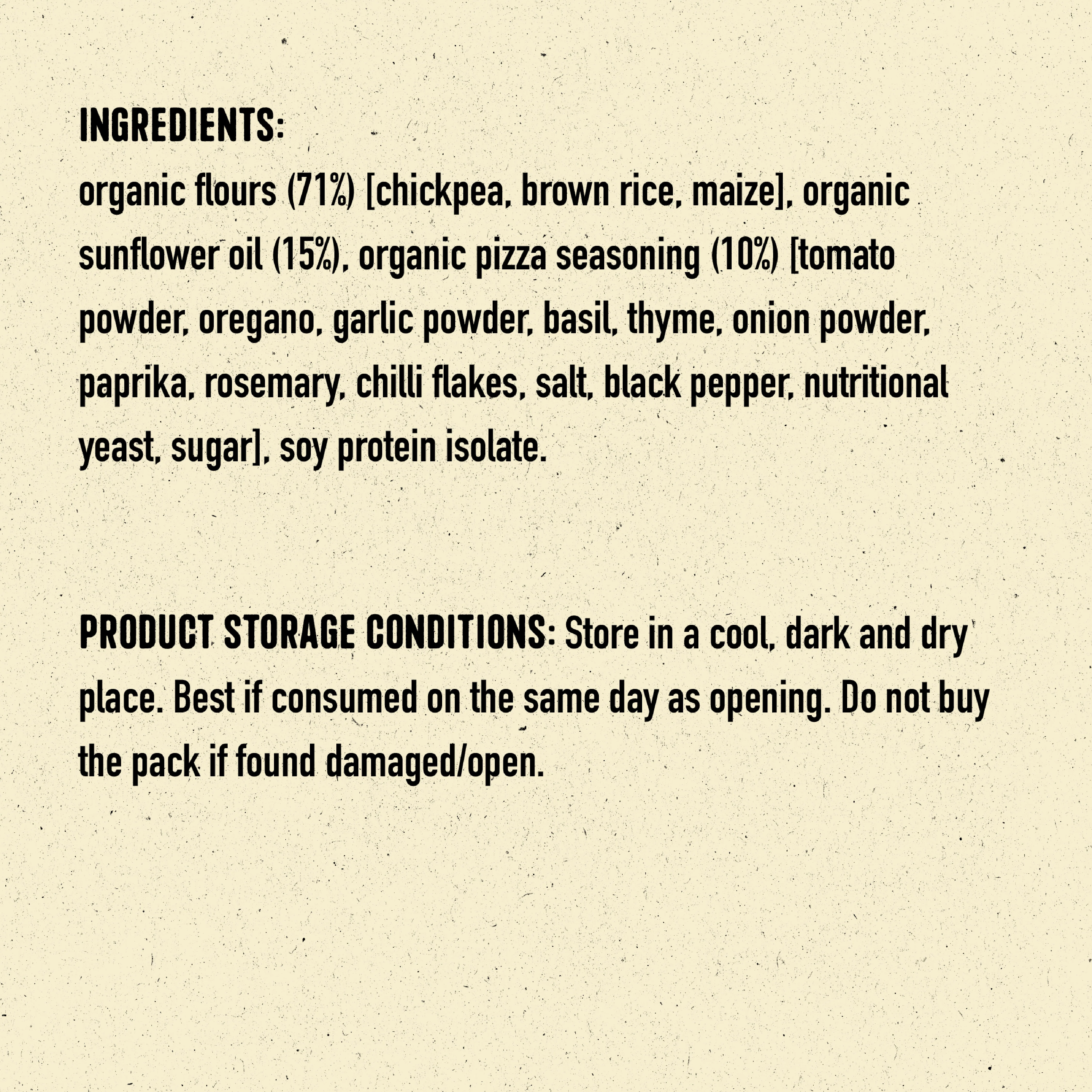 Nourish Organics Popeas Organic Chickpea Protein Puffs - NYC Pizza, 60gm (Gluten-free) - Image 4