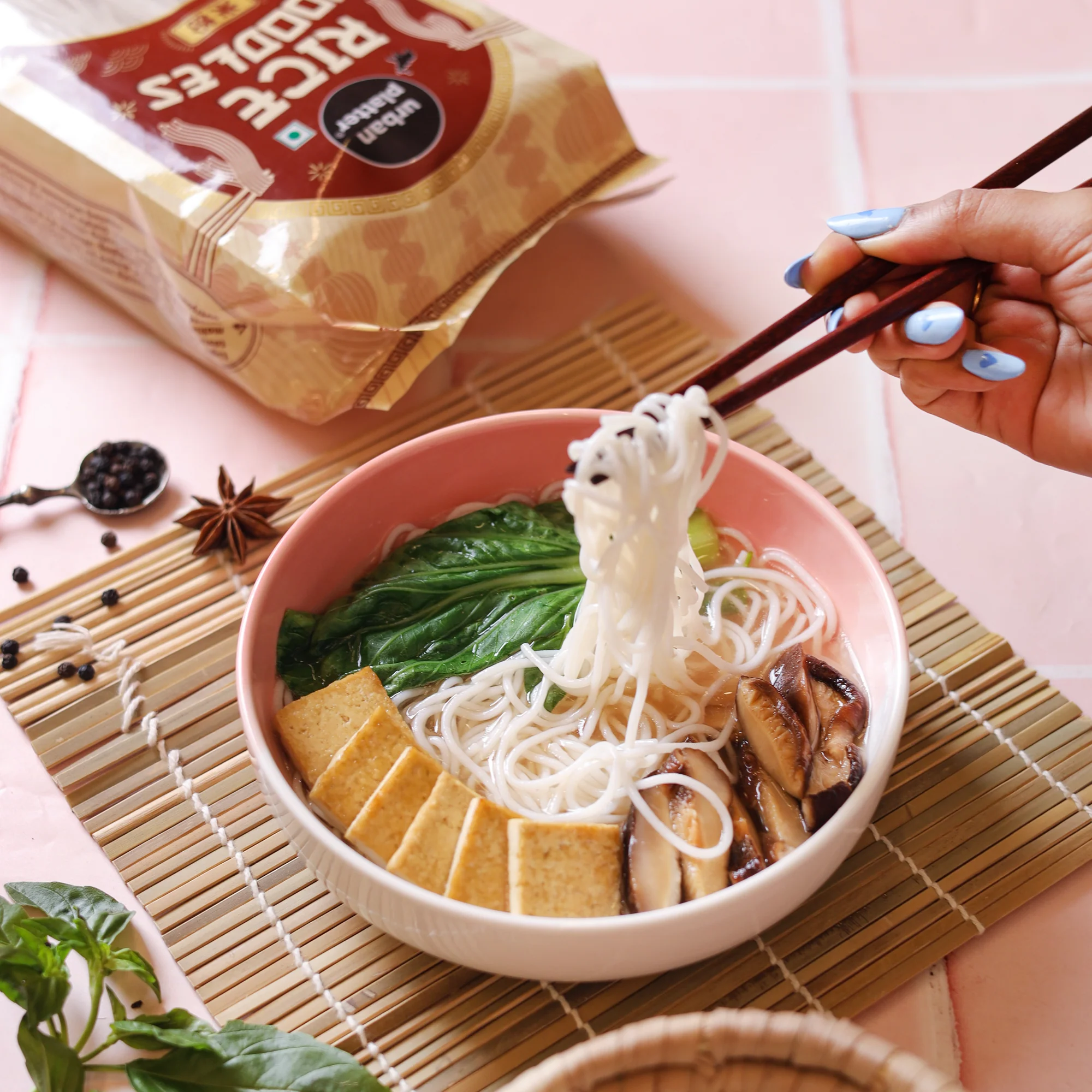 Rice Noodles, 400g (Naturally Gluten-free, Made with Rice Flour, No Additives, Perfect for all Pan Asian Cooking) - Image 11