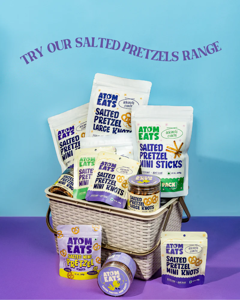 Salted Pretzel Mini Knots,30g (Baked Crunchy Snack, Classic Salted Pretzel,| On-the-Go Snack) - Image 8