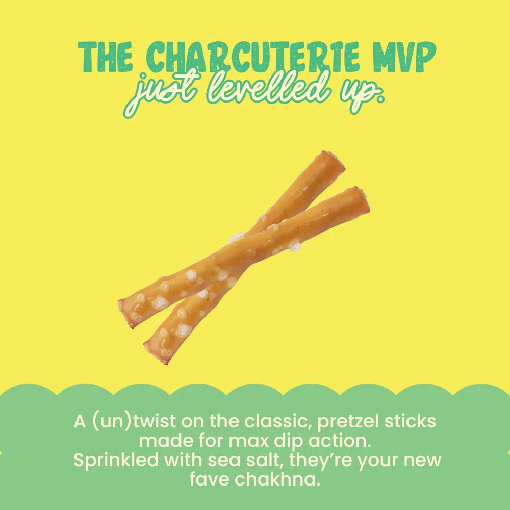 Salted Pretzel Mini Sticks,30g (Baked Crunchy Snack | Low Oil | Classic Salted Pretzel Sticks) - Image 3