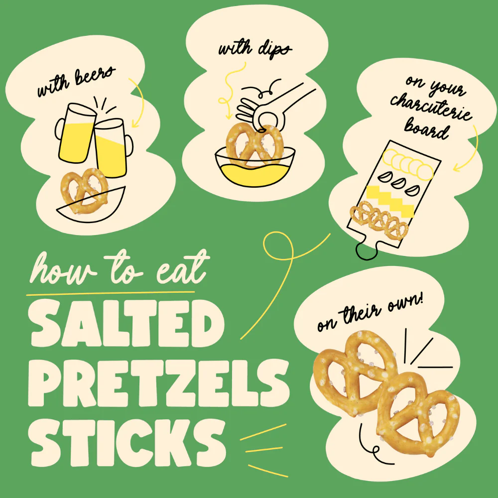 Salted Pretzel Mini Sticks,30g (Baked Crunchy Snack | Low Oil | Classic Salted Pretzel Sticks) - Image 6