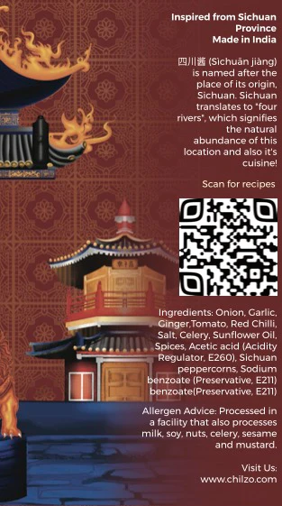 Schezwan Sauce, 200g (No Added Sugar, No MSG, No Artificial Flavors/Colors, Made with Fresh Ingredients, Gluten Free) - Image 3