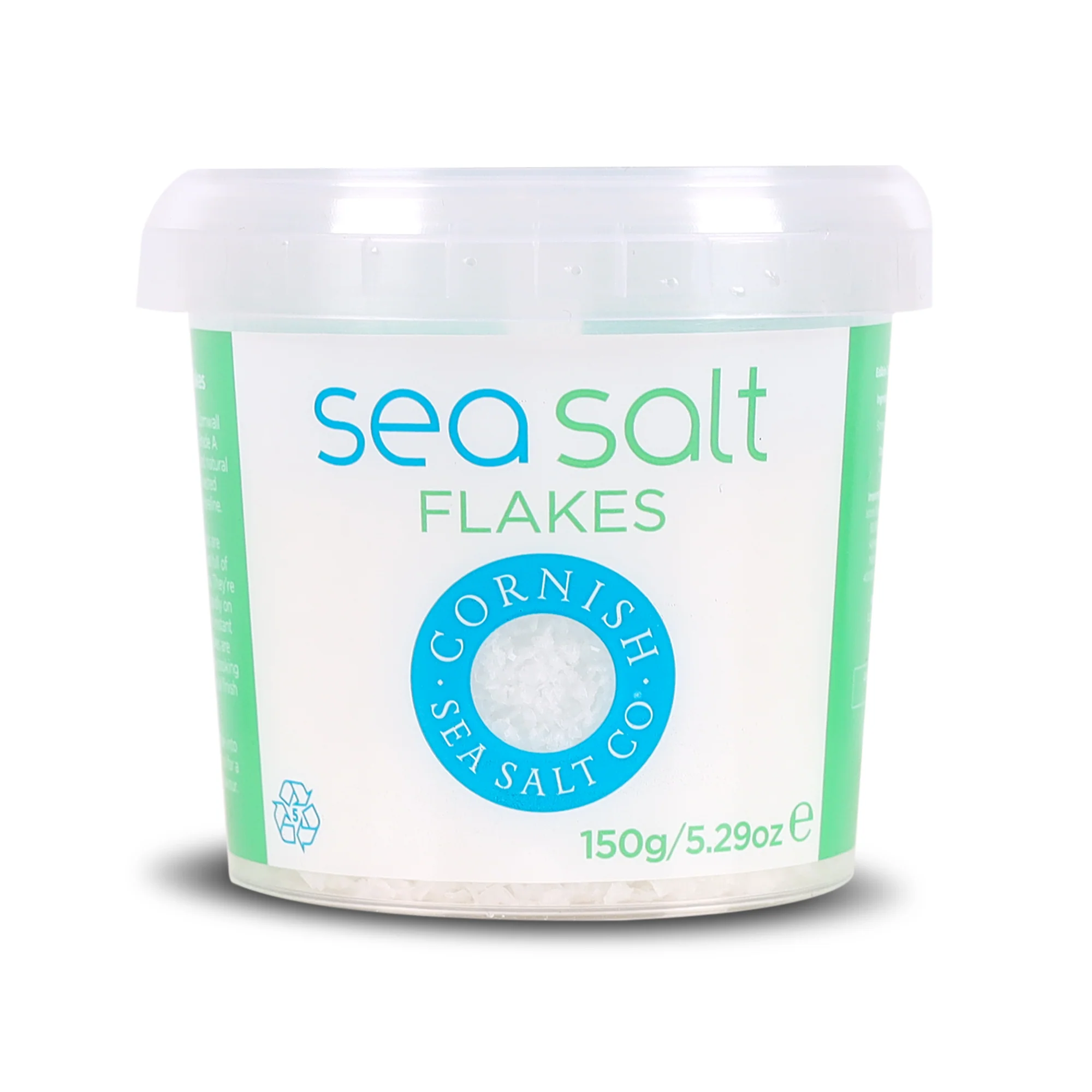 Sea Salt Flakes, 150g, Hand-Harvested Premium Pyramid Salt from Cornwall, Perfect Finishing Touch for Salads & Gourmet Cooking