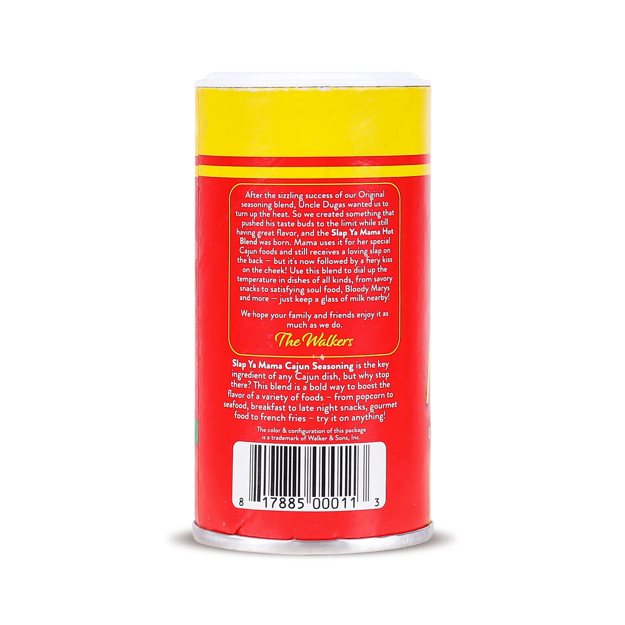 Slap Ya Mama Hot Cajun Seasoning, 113g (Spicy Louisiana-Style Cajun Spice Mix for Everyday Cooking, No MSG, Gluten-free) - Image 2