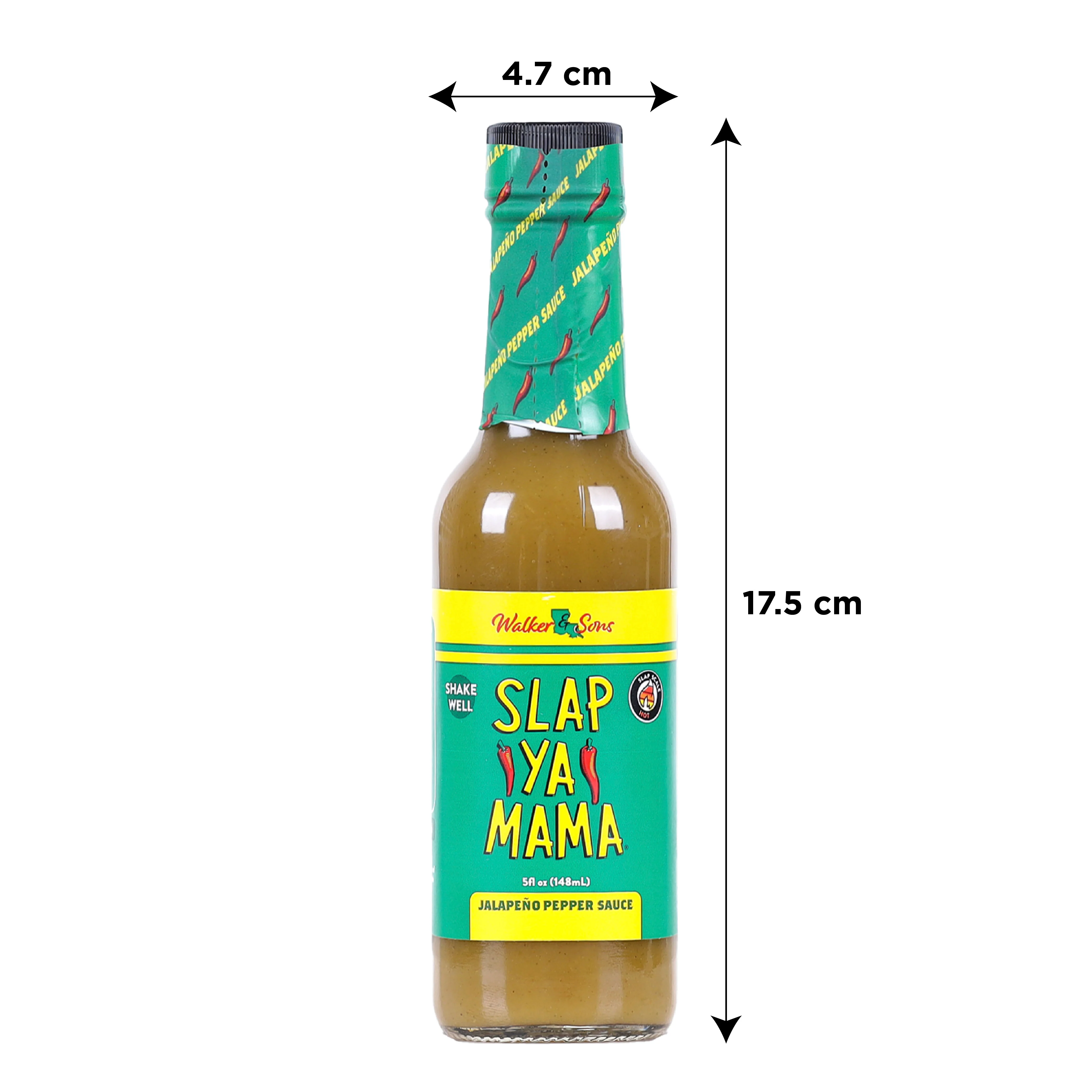 Slap Ya Mama Jalapeno Hot Pepper Sauce, 148ml (Bold Jalapeno Pepper Flavor for Everyday Cooking, No MSG, Gluten-free) - Image 7