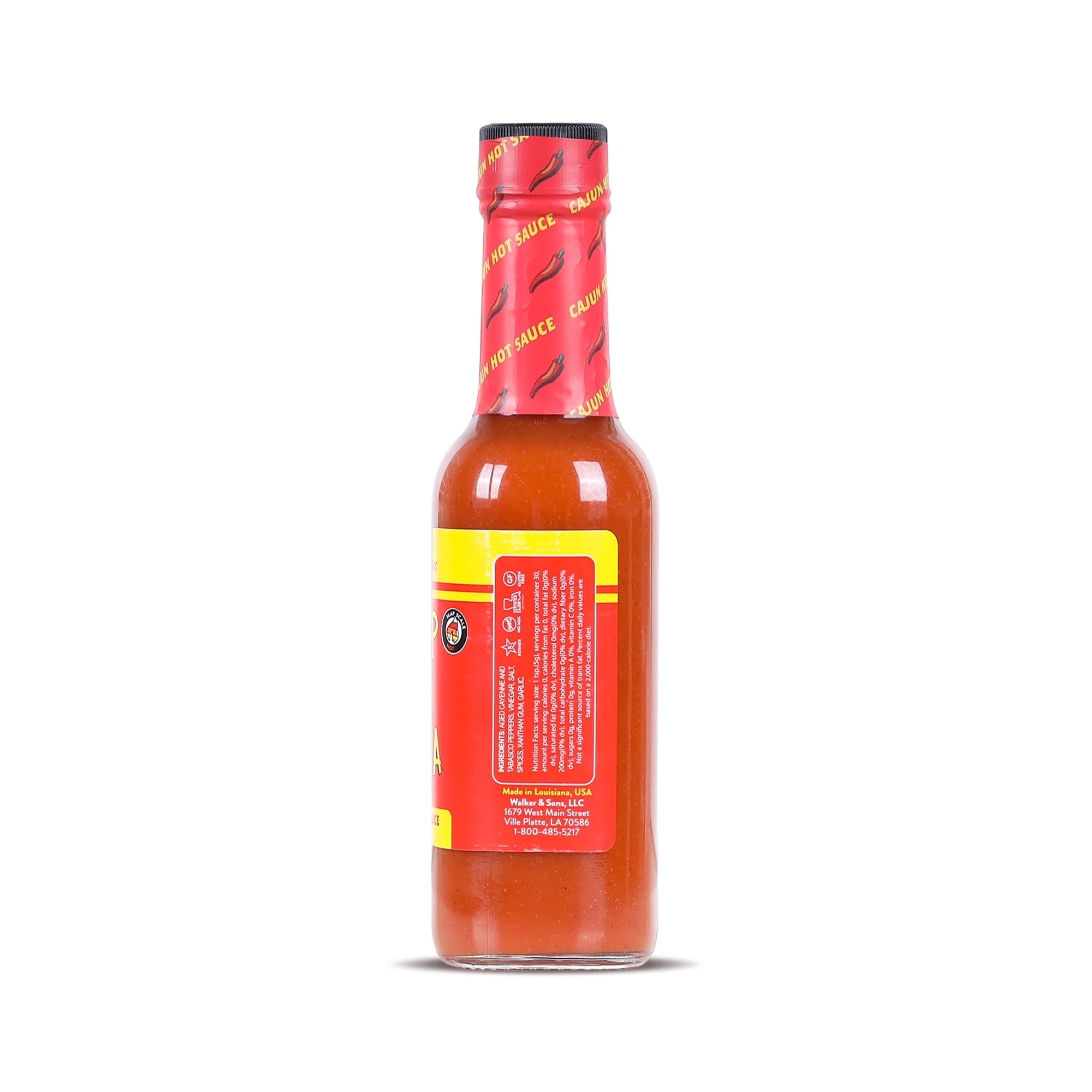 Slap Ya Mama Louisiana Style Cajun Hot Sauce, 148ml (Bold Pepper Flavor for Everyday Cooking, No MSG, Gluten-free) - Image 3