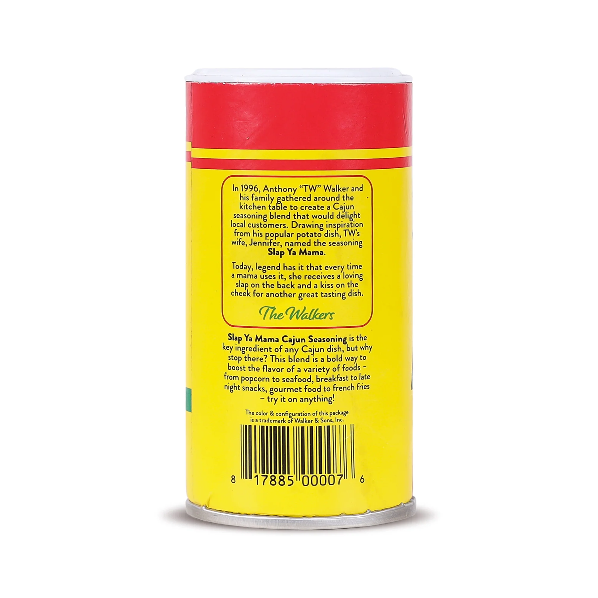 Slap Ya Mama Original Cajun Seasoning, 113g (Authentic Louisiana Cajun Spice Mix for Everyday Cooking, No MSG, No Preservatives, Gluten-free) - Image 2