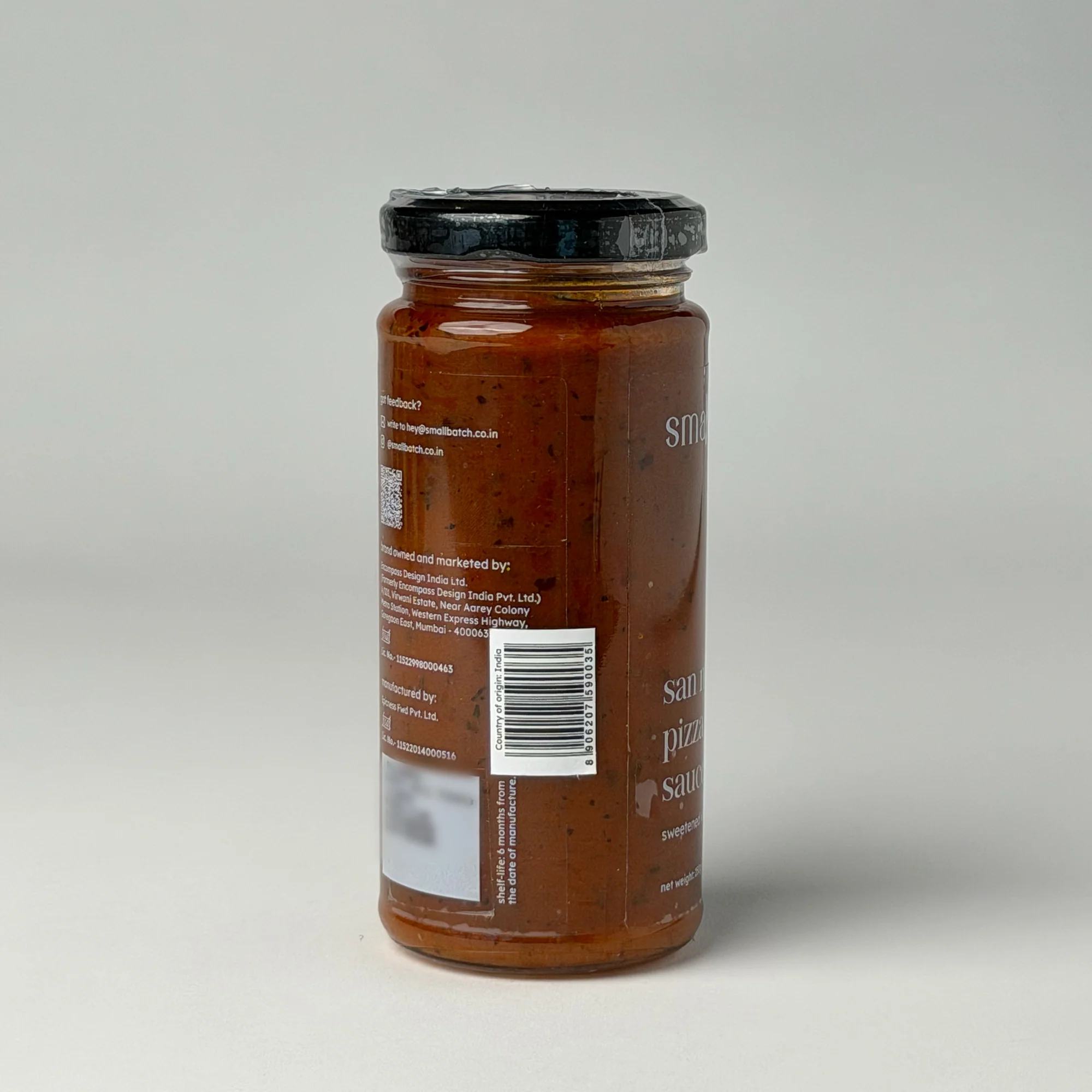 Small Batch San Marzano Pizza-Pasta Sauce, 250g - Image 7