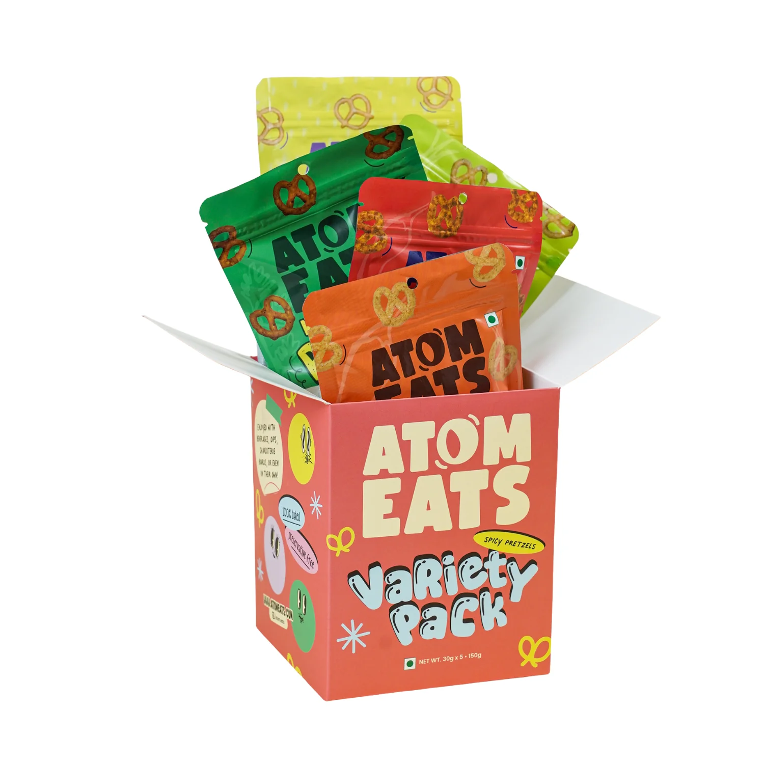 Spicy Variety Pack (Pack of 5 - 30g)