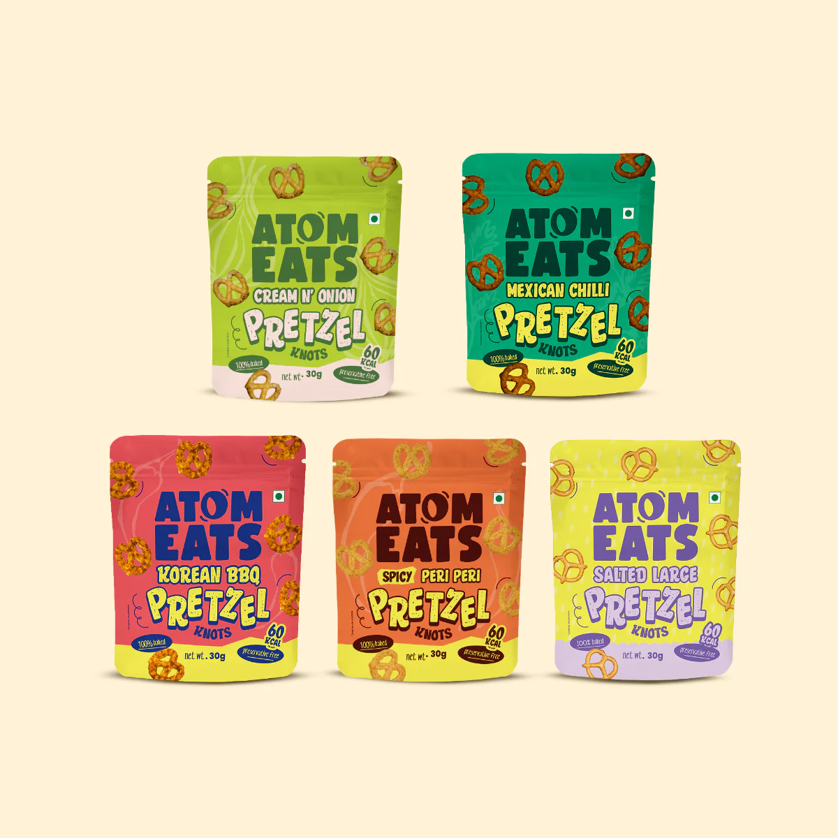 Spicy Variety Pack (Pack of 5 - 30g) - Image 2