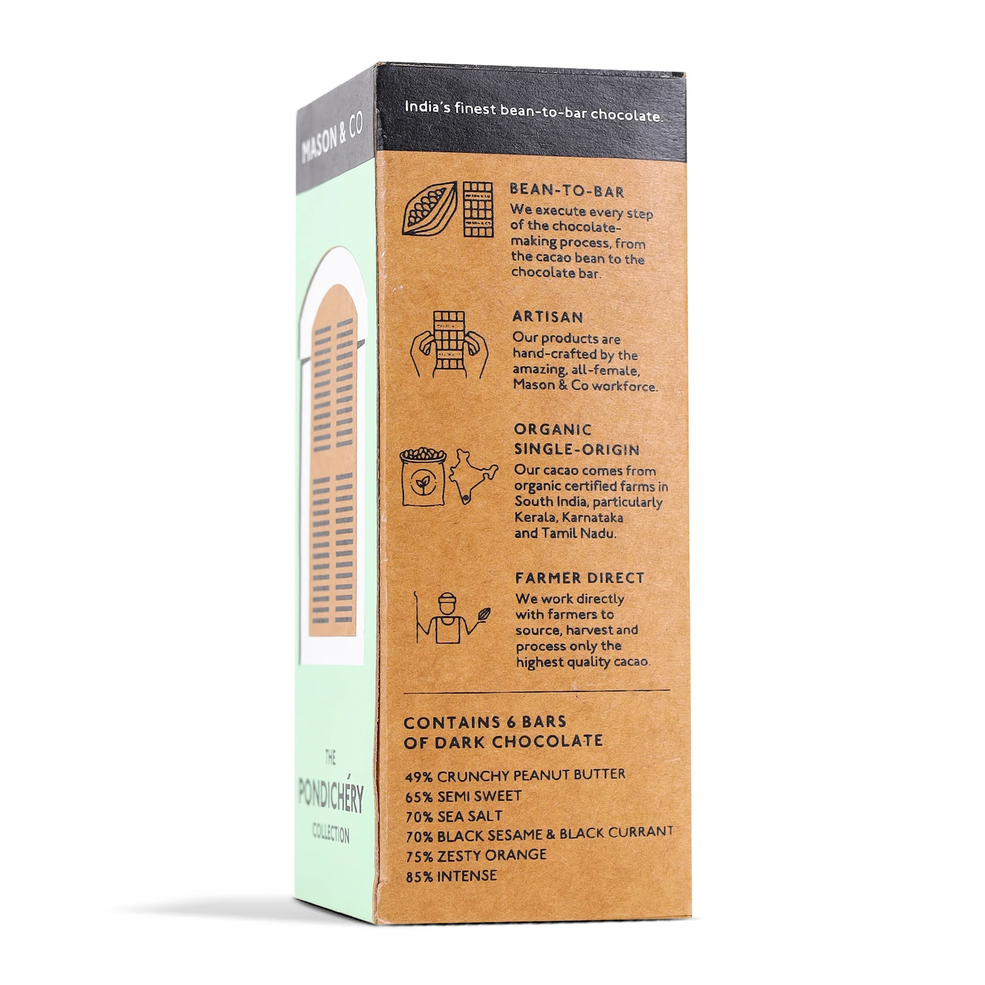 The Pondicherry Chocolate Collection, 35g (Pack of 6) - Image 2