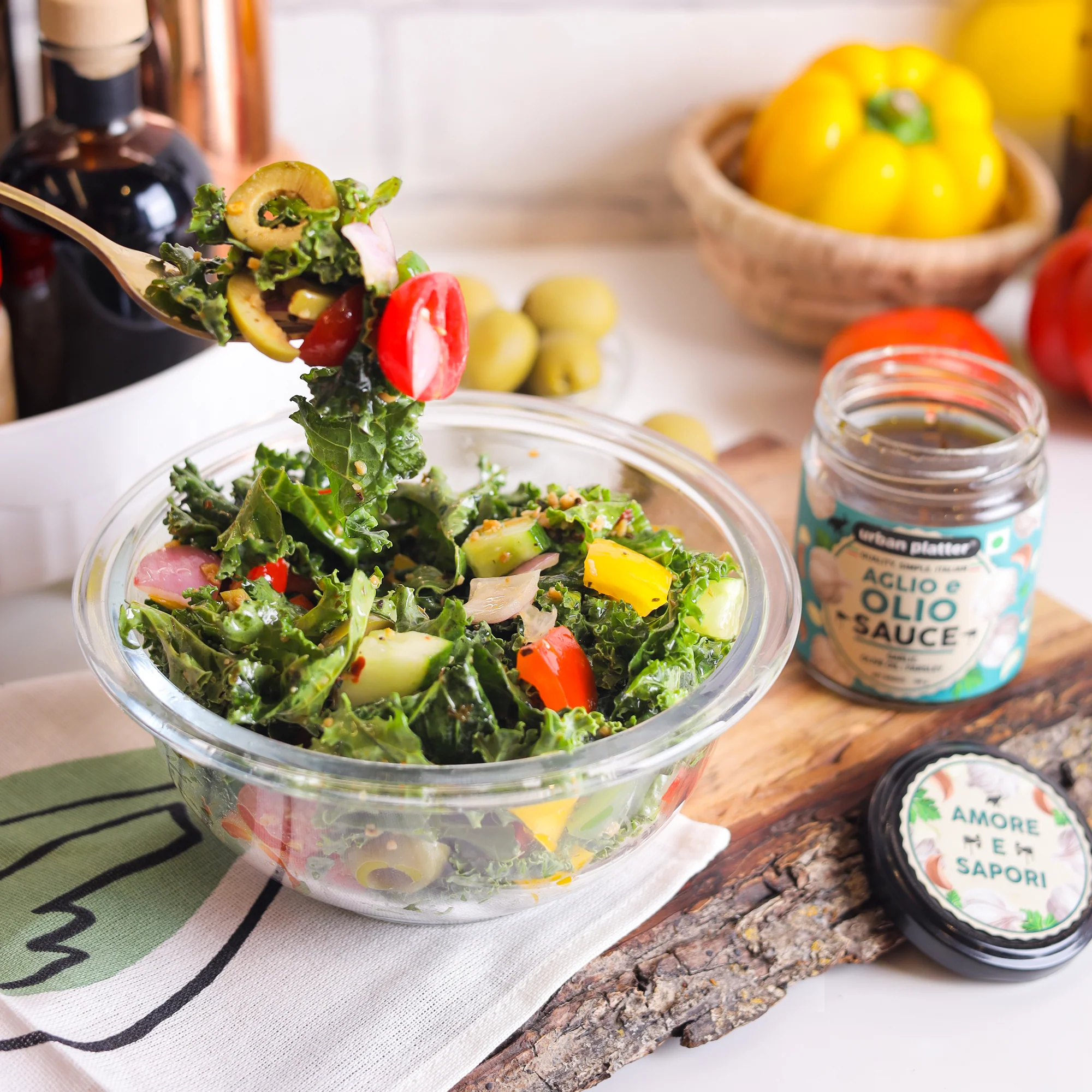 Aglio e Olio Sauce, 180g (Plant Based | Preservative-free | Italian Inspired Pasta Sauce & Dipping Oil) - Image 5