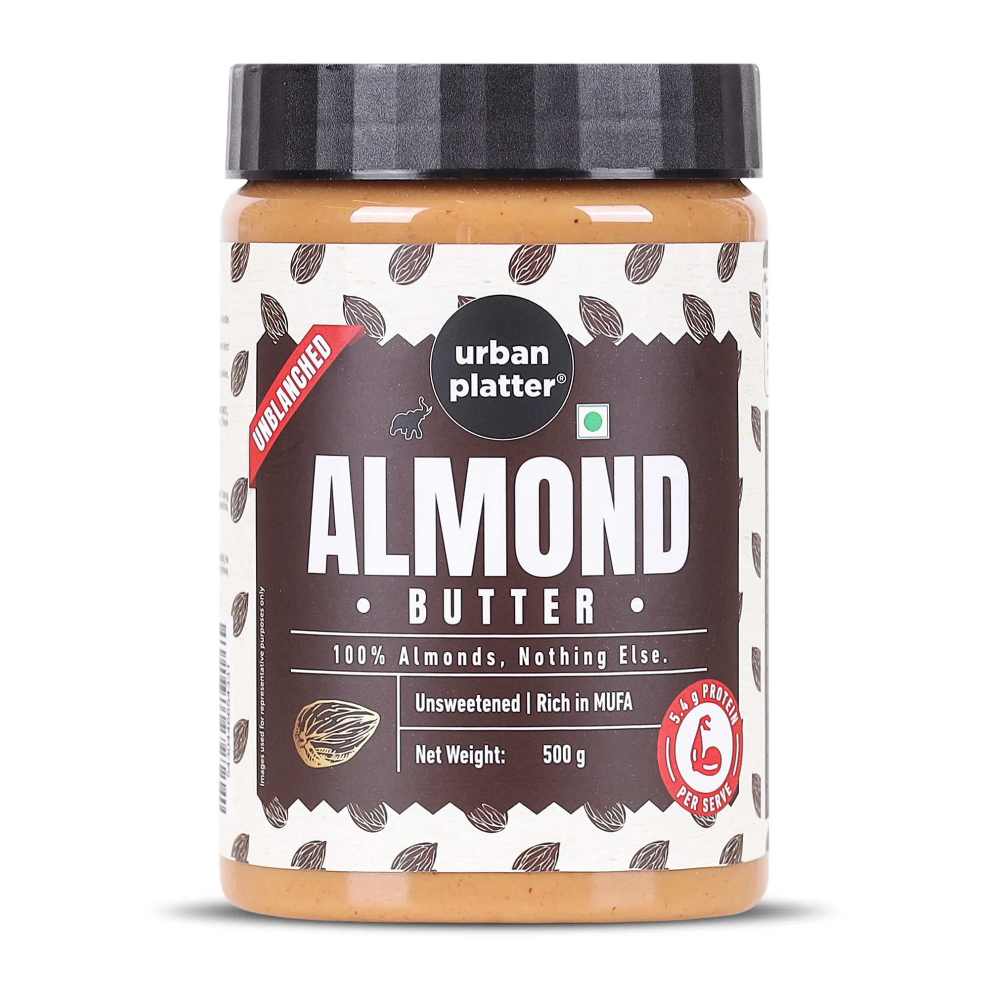 Almond Butter (With Skin) (Bold Nutty Flavour | Single Ingredient | Keto-Friendly | Unblanched Paste) - Image 11