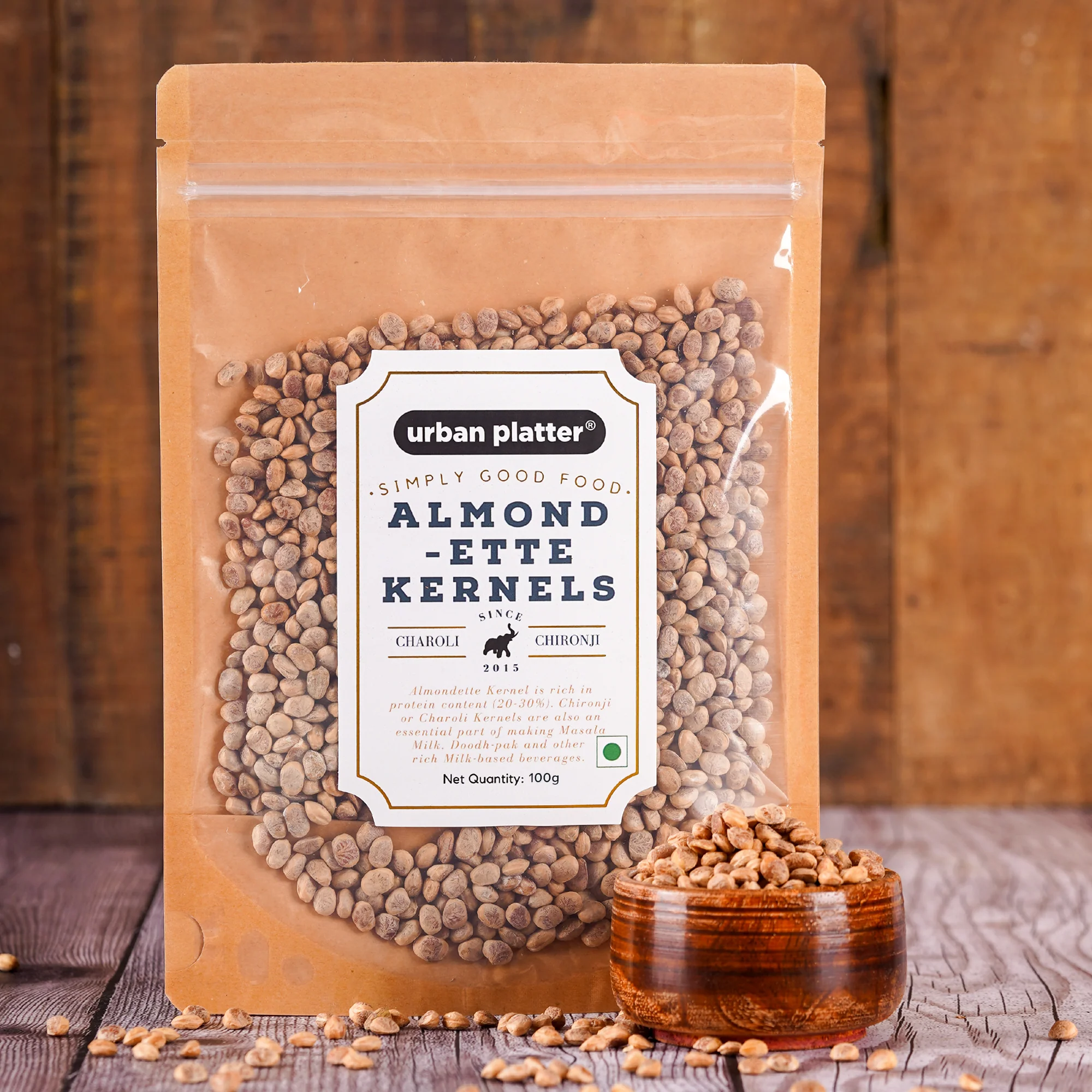 Almondette Kernels (Charoli or Chironji), 100g - Image 4