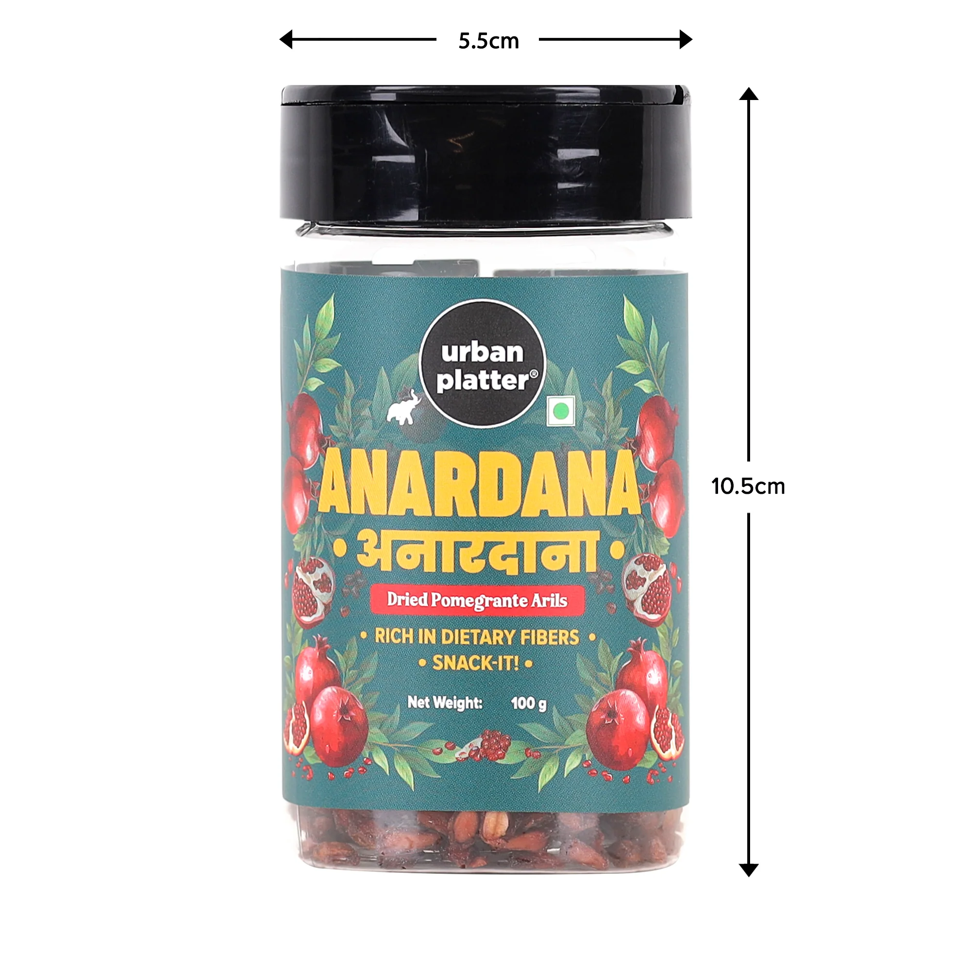 Anardana, 100g [Dried Pomegranate Arils, Healthy Snacks, Naturally sweet, Superfood goodness] - Image 7