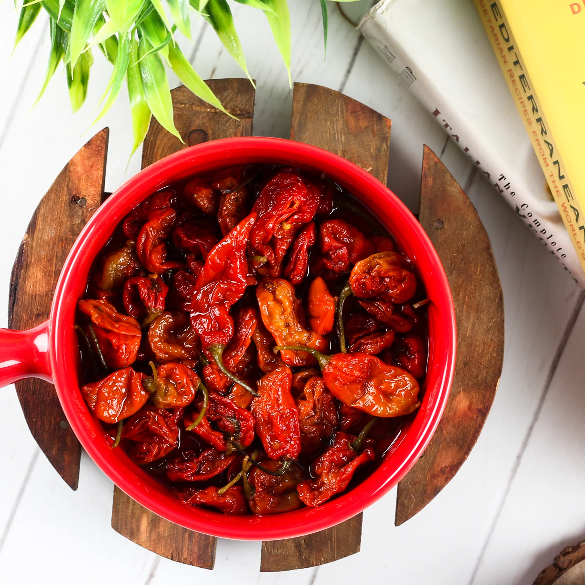 Assamese Bhut Jolokia Whole Chilli Peppers in Vinegar, 180g (Delicious and Fiery Bhoot Jolokia Naga Ghost Chilli Peppers from Assam, Great for Hot Sauces) - Image 5
