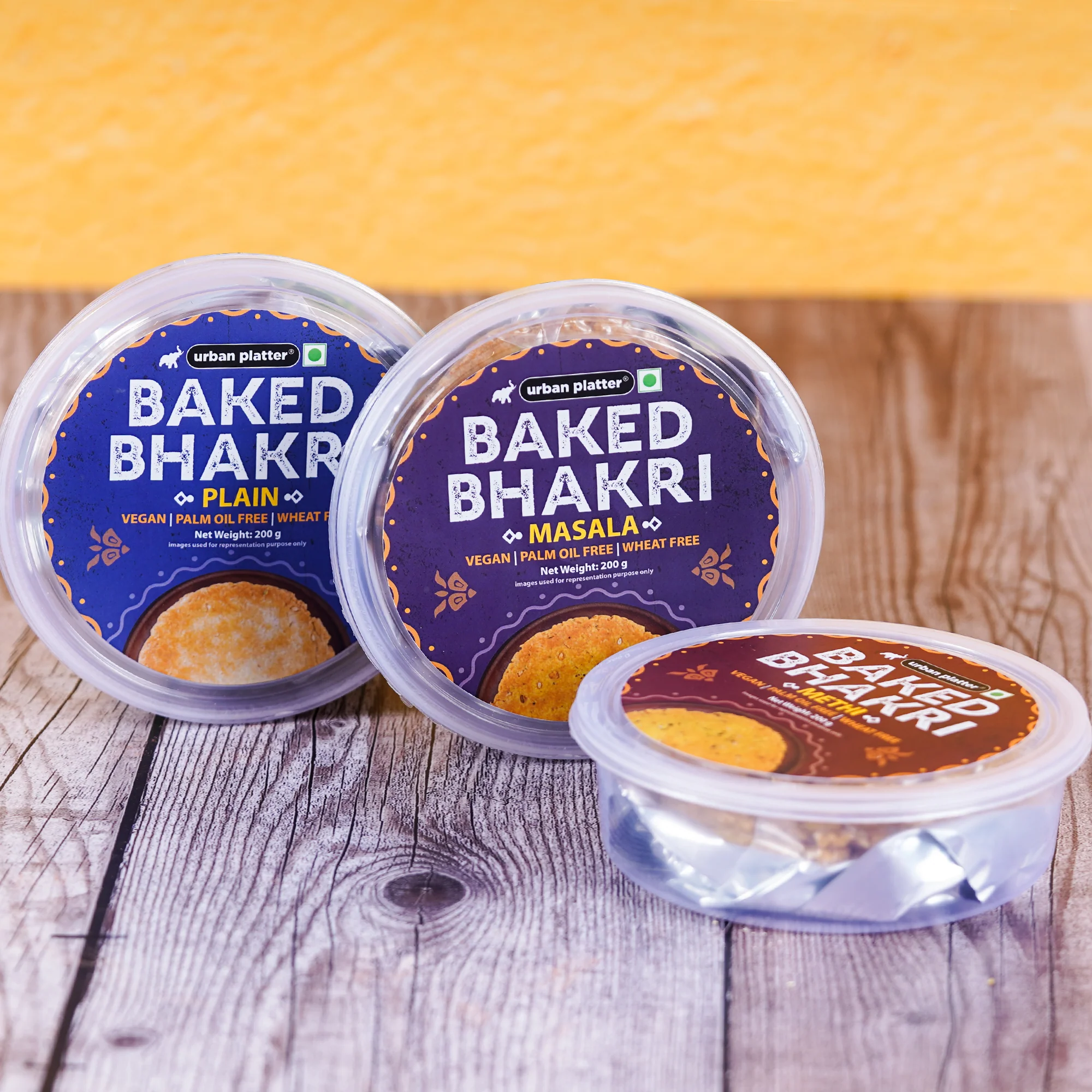 Baked Masala Bhakri, 200g (Wheat Free, Traditional Gujarati Snack) - Image 6