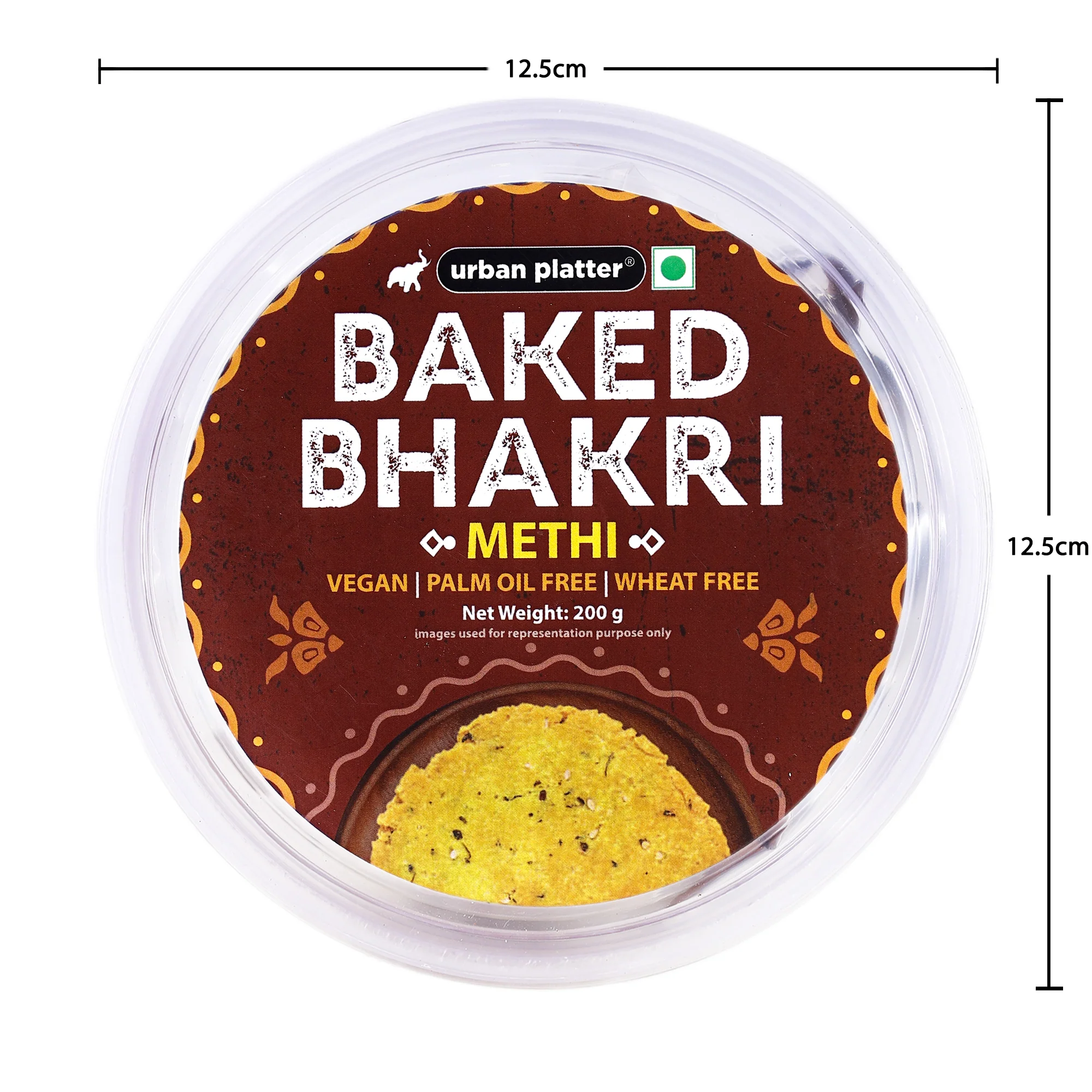 Baked Methi Bhakri, 200g (Wheat Free, Traditional Gujarati Snack) - Image 7