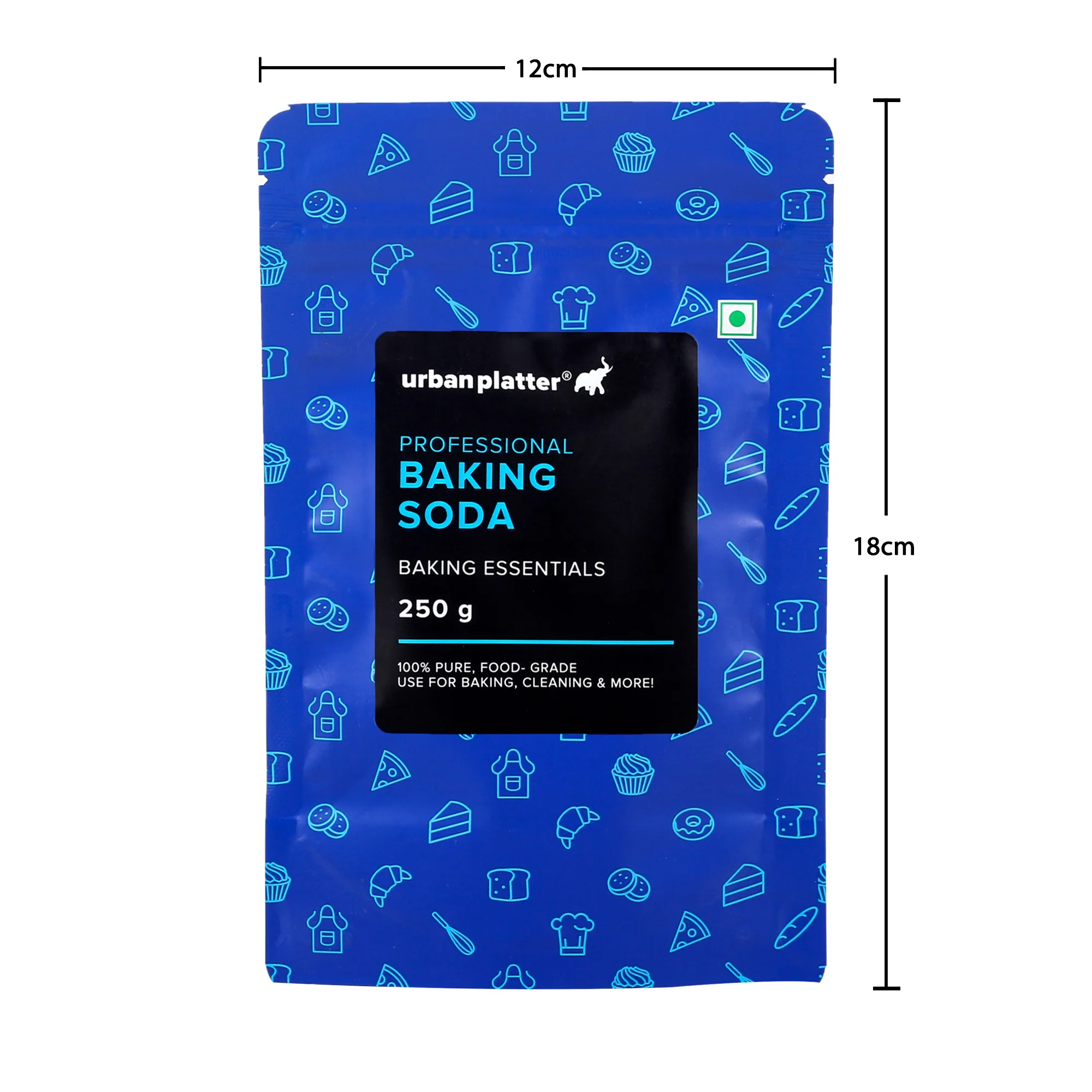 Baking Soda, 250g (Food-Grade Sodium Bicarbonate | Baking & Cooking Essential | Multi-Use Cleaner) - Image 7