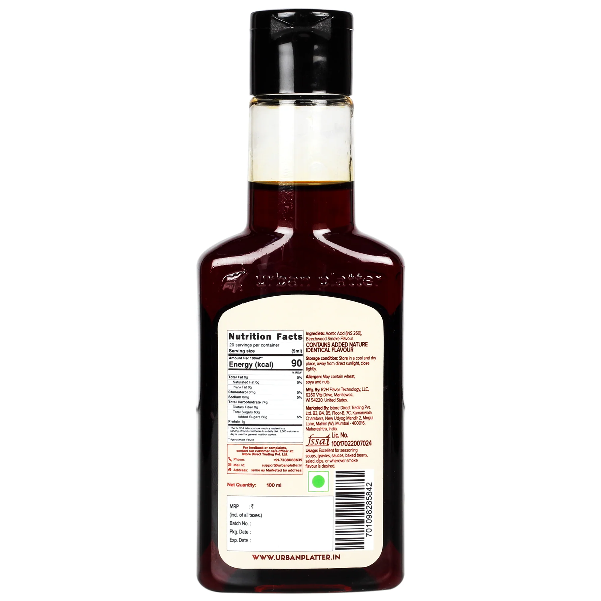 Beechwood Smoke, Liquid Smoke Flavour, 100 ml - Image 2