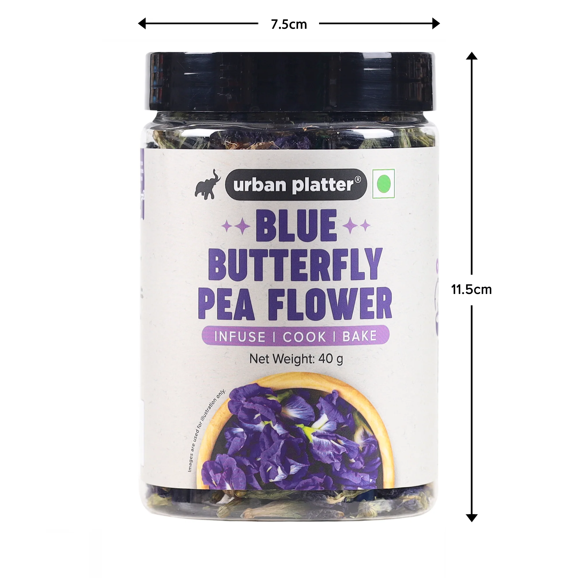 Blue Butterfly Pea Flower Tea (Rich in Antioxidants | Add to teas & cocktails | Natural Colourant) - Image 4