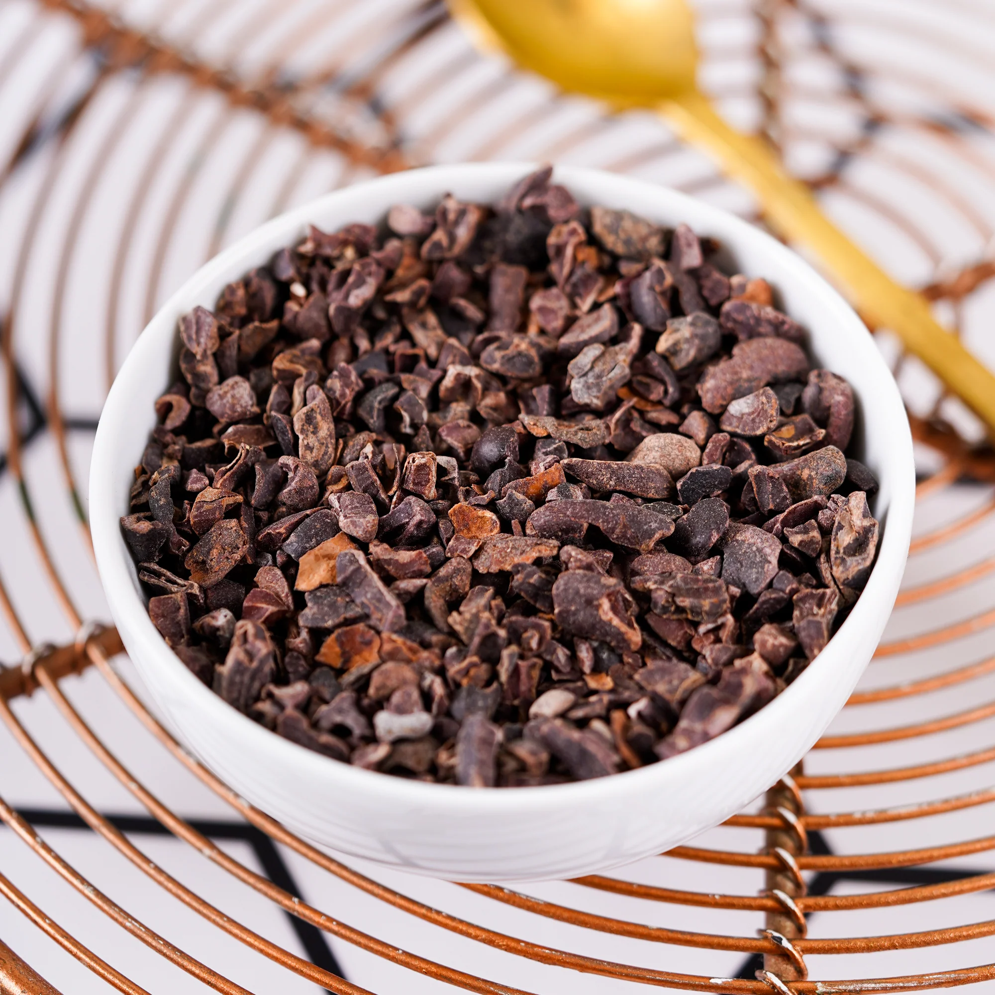 Cacao Nibs, 250g (Roasted & Cracked | Unsweetened | 100% Cacao Bean Bits | Aromatic & Crunchy | Antioxidant-Rich Superfood | Product of South India) - Image 4
