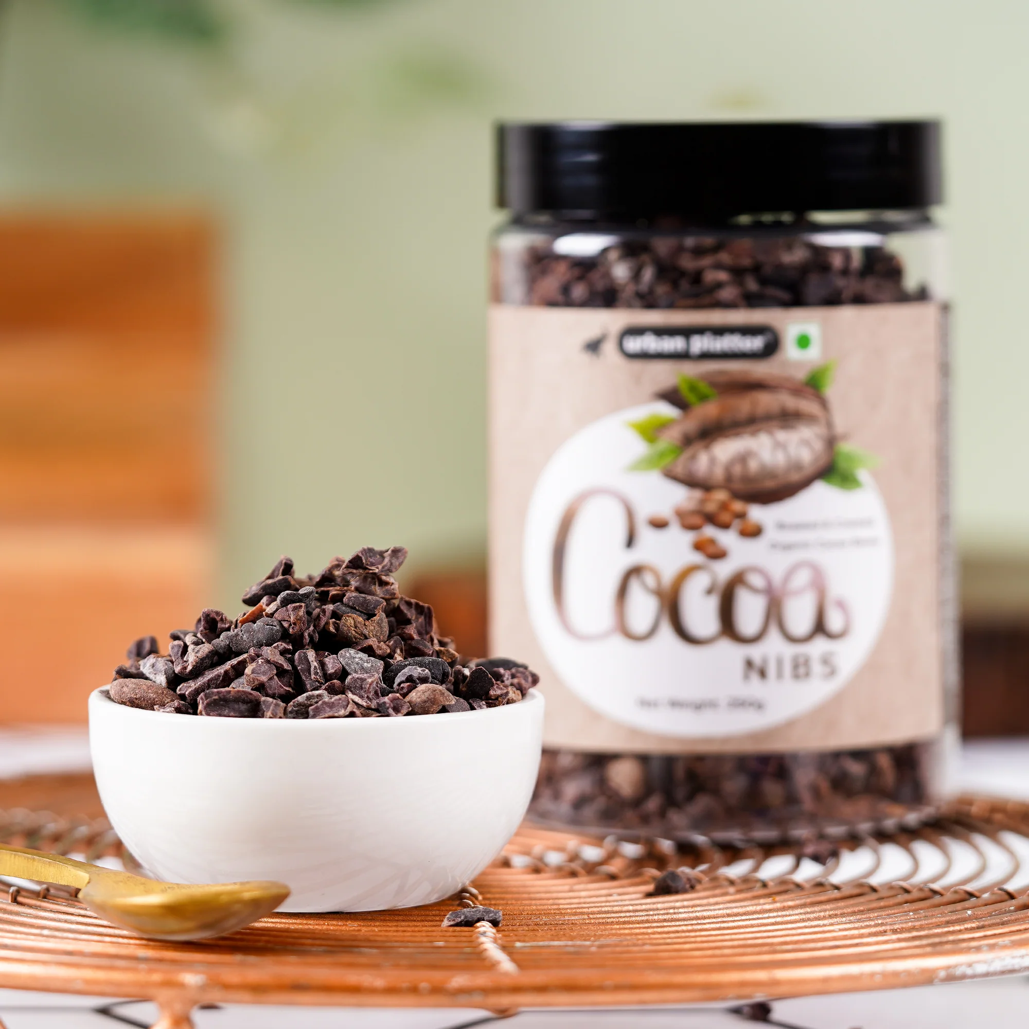 Cacao Nibs, 250g (Roasted & Cracked | Unsweetened | 100% Cacao Bean Bits | Aromatic & Crunchy | Antioxidant-Rich Superfood | Product of South India) - Image 5
