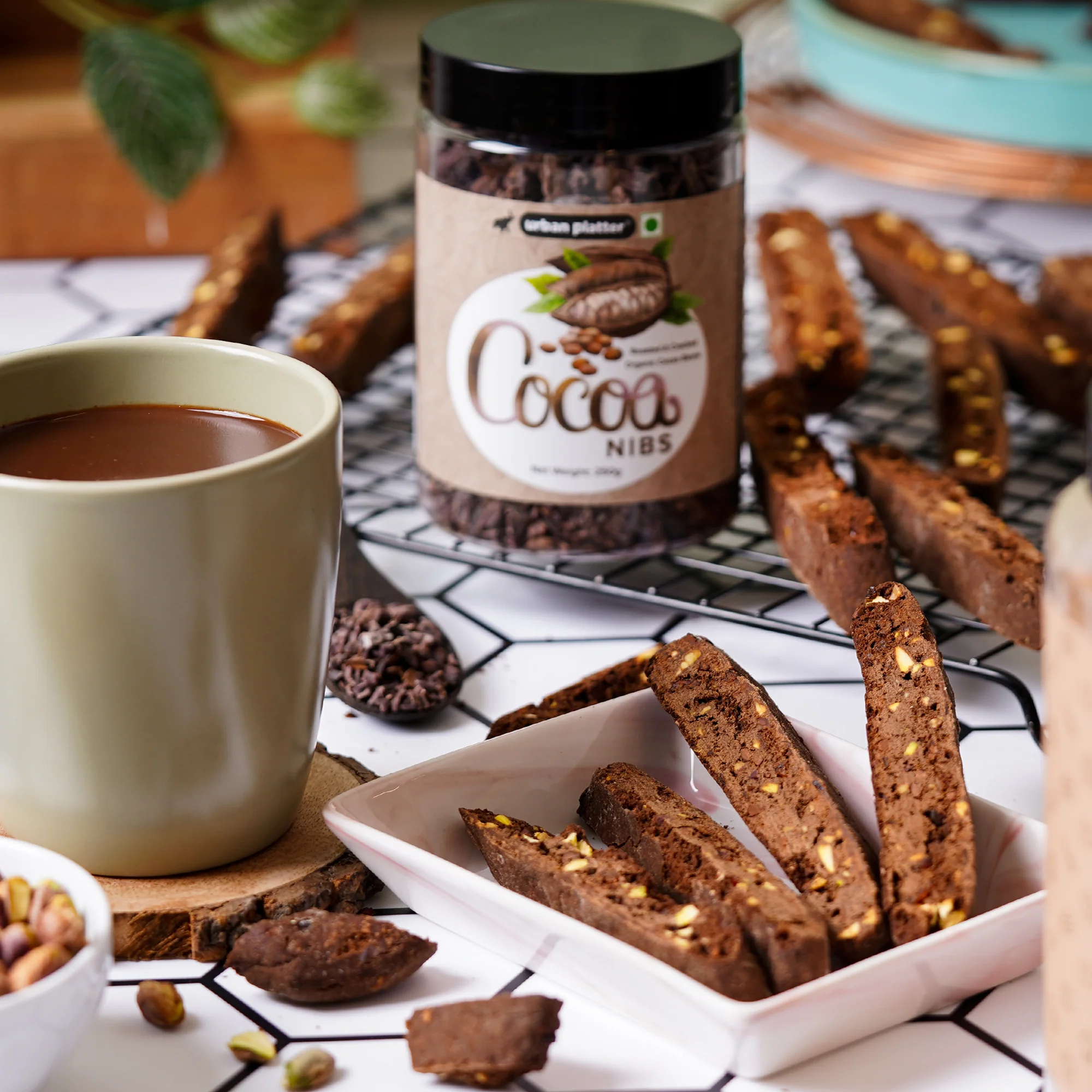Cacao Nibs, 250g (Roasted & Cracked | Unsweetened | 100% Cacao Bean Bits | Aromatic & Crunchy | Antioxidant-Rich Superfood | Product of South India) - Image 6