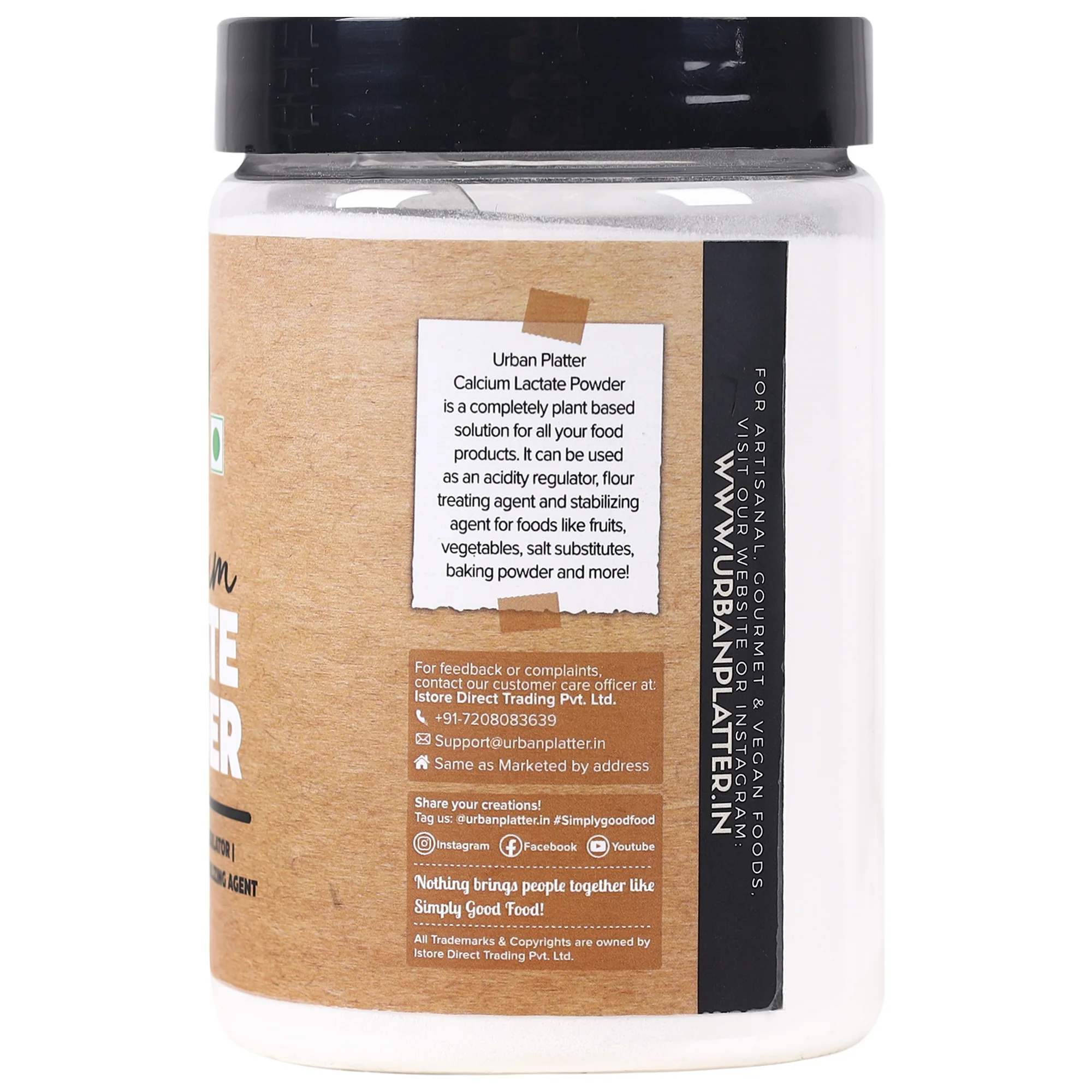 Calcium Lactate Powder, 250g - Image 3