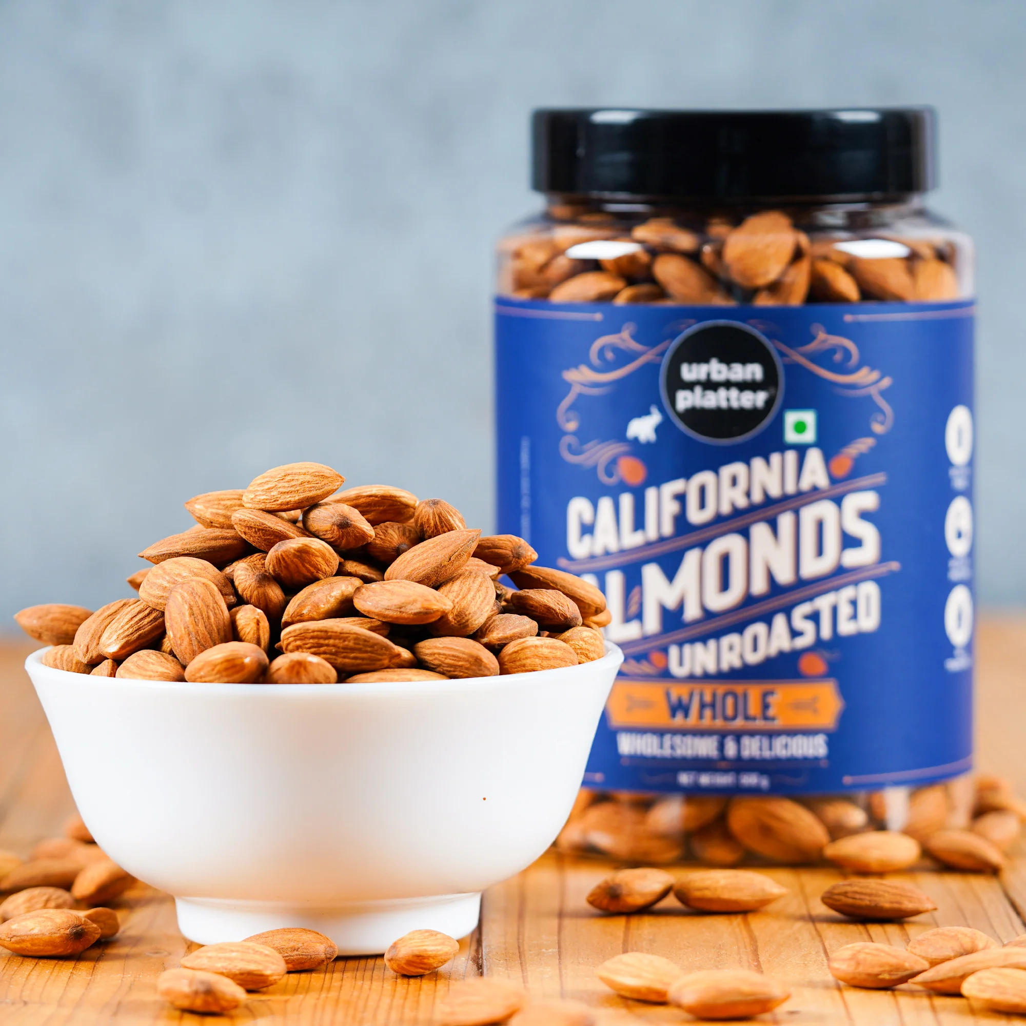 Raw California Almonds, 500g (Rich in Fibre | Rich in Protein) - Image 5