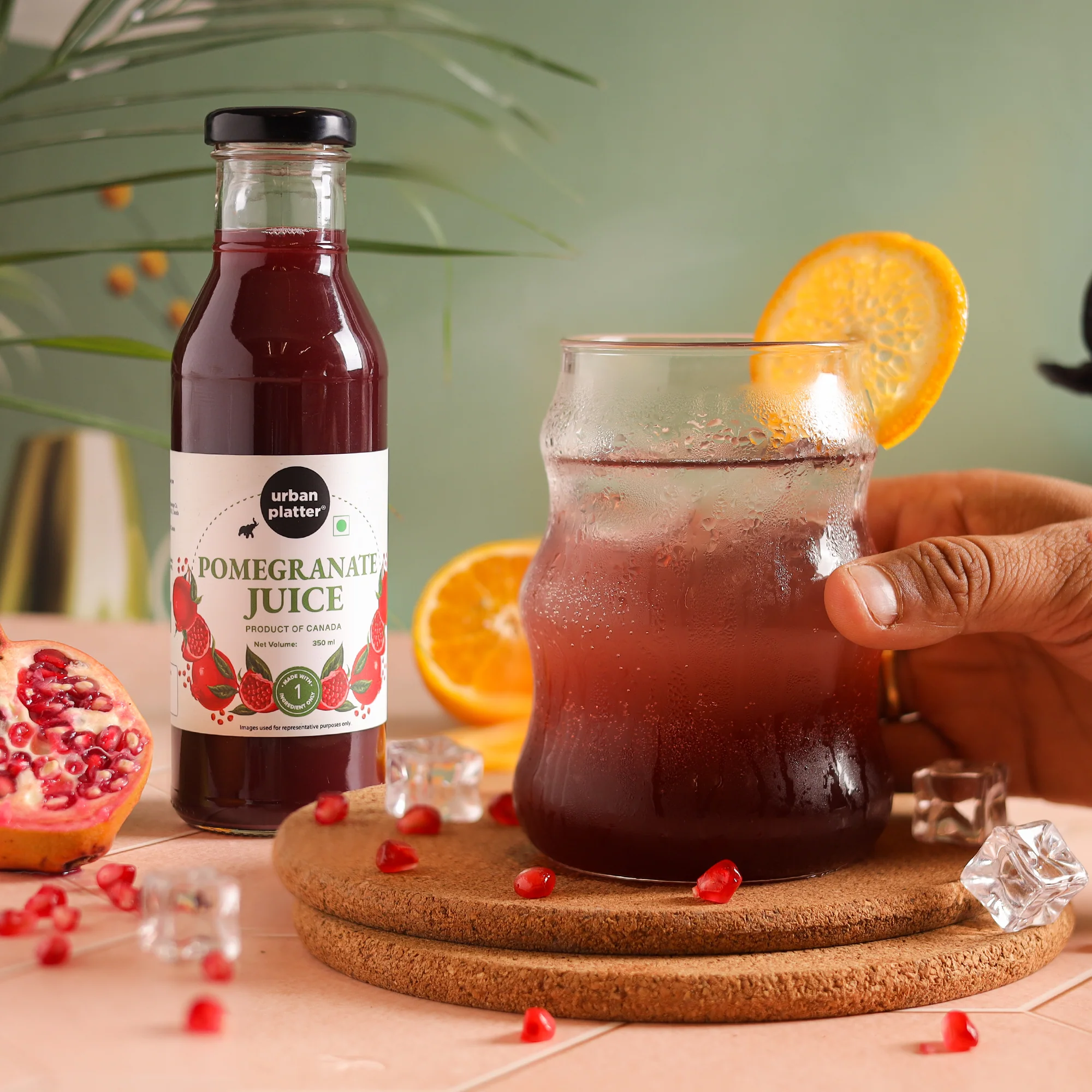Canadian Pomegranate Juice, 350ml (Unsweetened, Clean Label, Contains Natural Antioxidants, Not From Concentrate) - Image 5