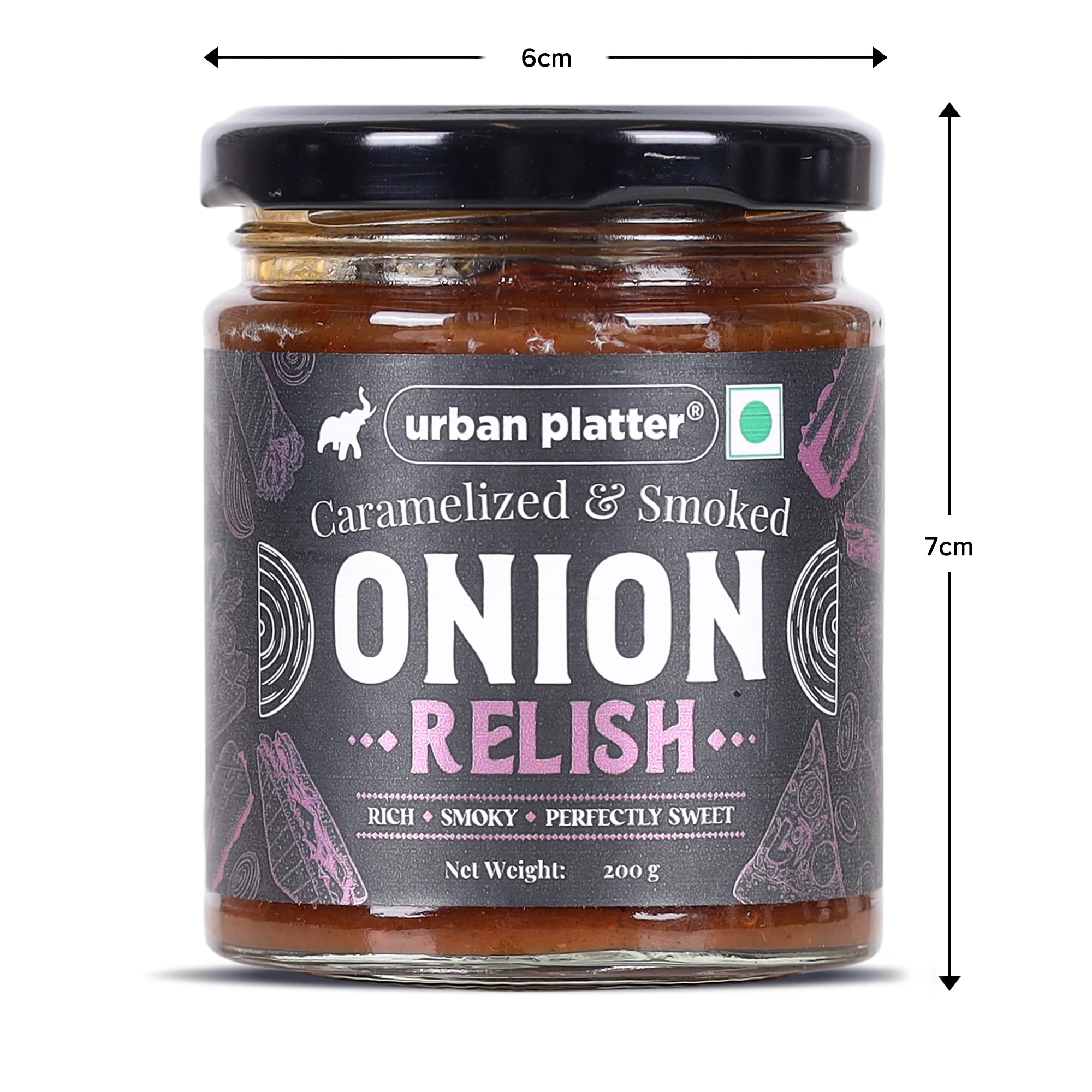 Caramelised & Smoked Onion Relish, 200g (Gourmet Spread, Savory-Sweet Flavour, Perfect for Sandwiches, Burgers, Cheese Boards & More) - Image 9