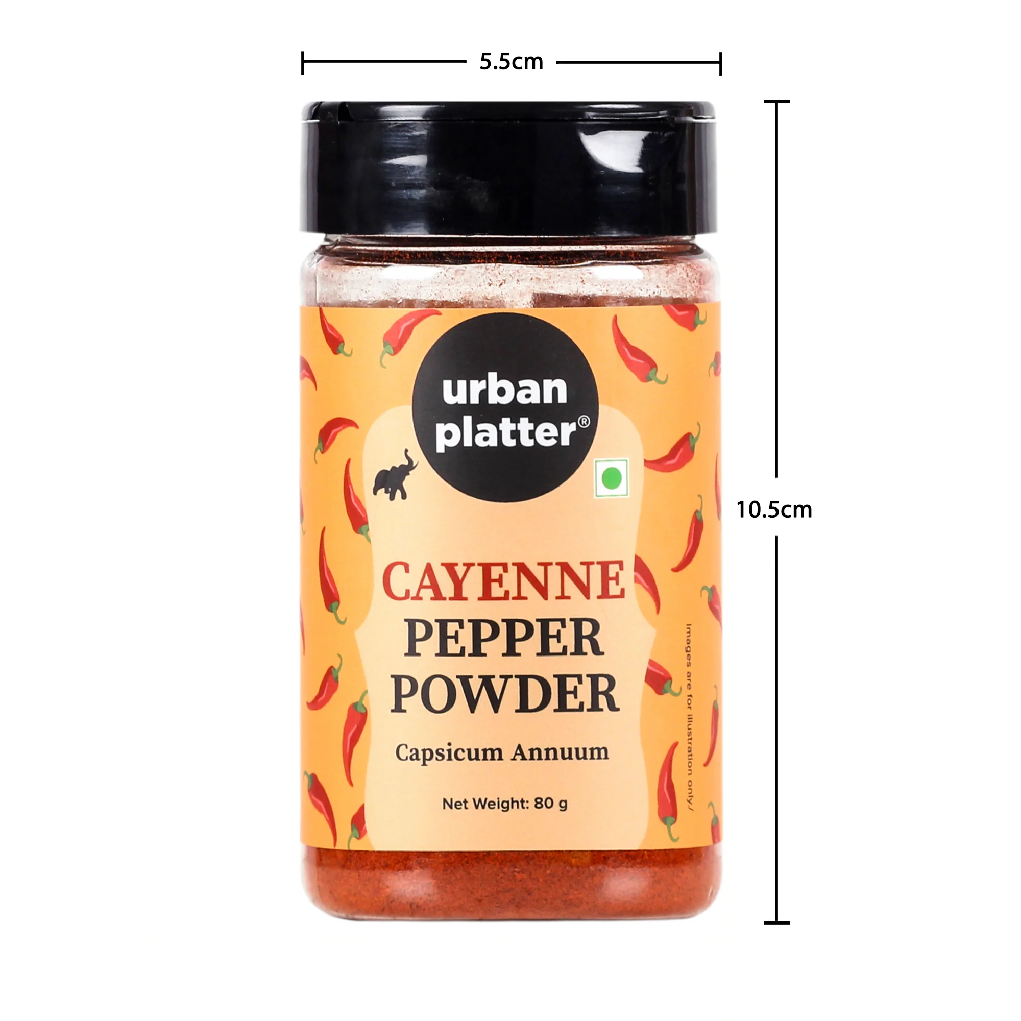 Cayenne Pepper Powder, 80g (Bold, Fiery Heat | Essential Culinary Spice | Known to Support Heart Health & Metabolism) - Image 6