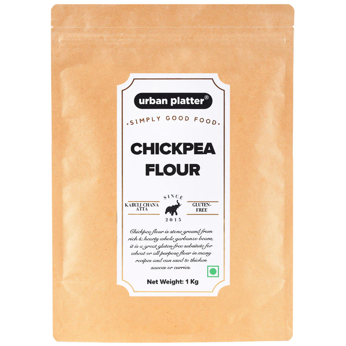 Chickpea (Kabuli Chana) Flour, 1Kg (Garbanzo Beans Flour)